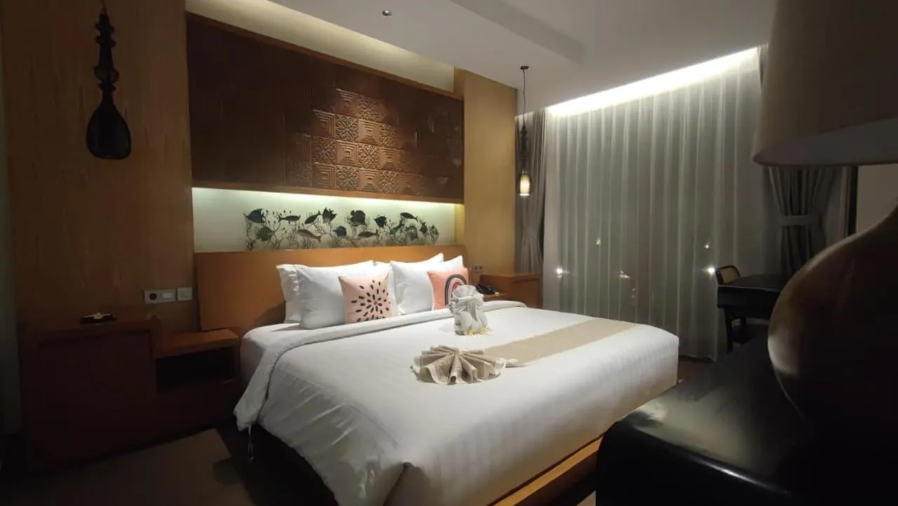 Bed in Mokko Suite Villas Umalas Bali