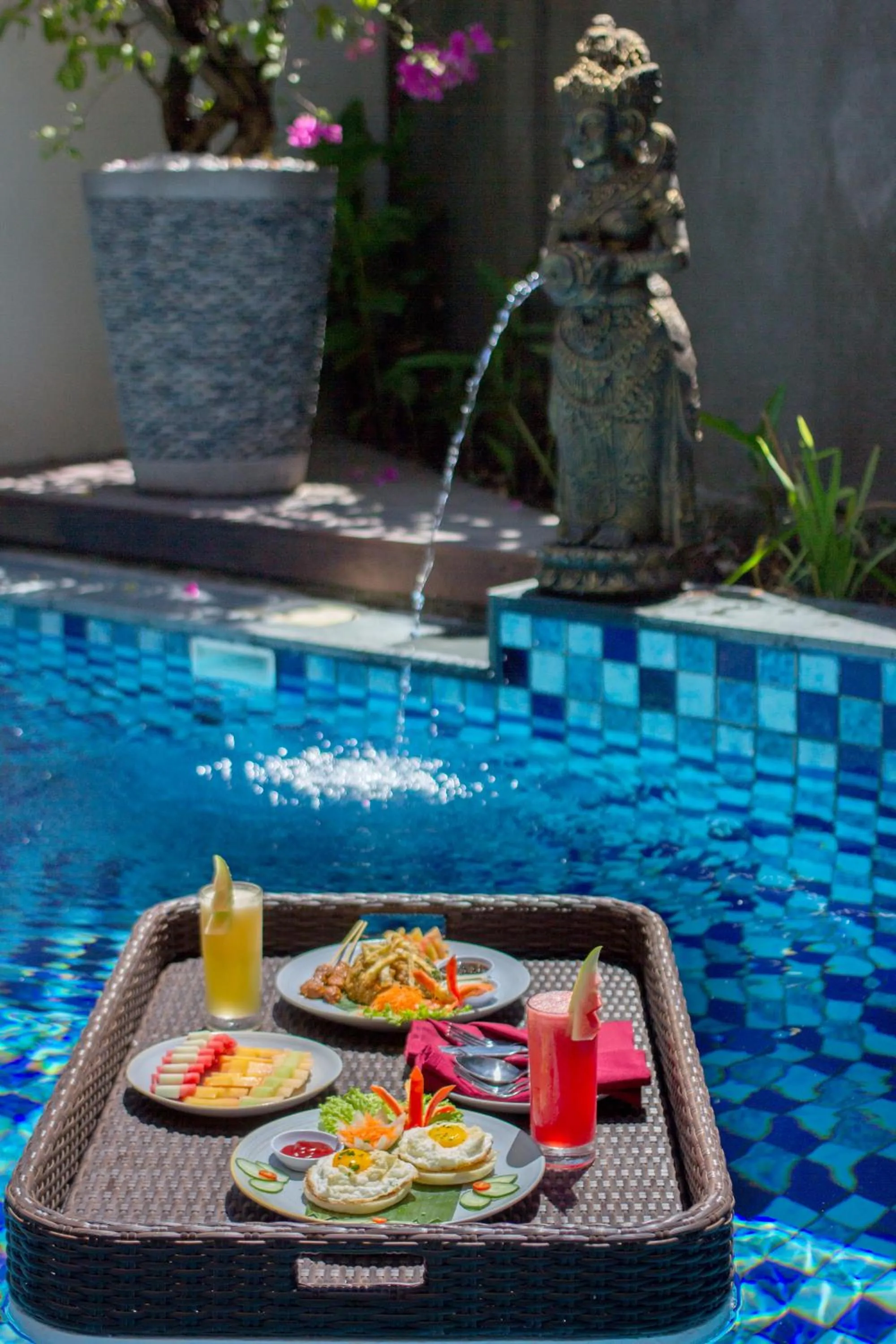 Decorative detail in Mokko Suite Villas Umalas Bali