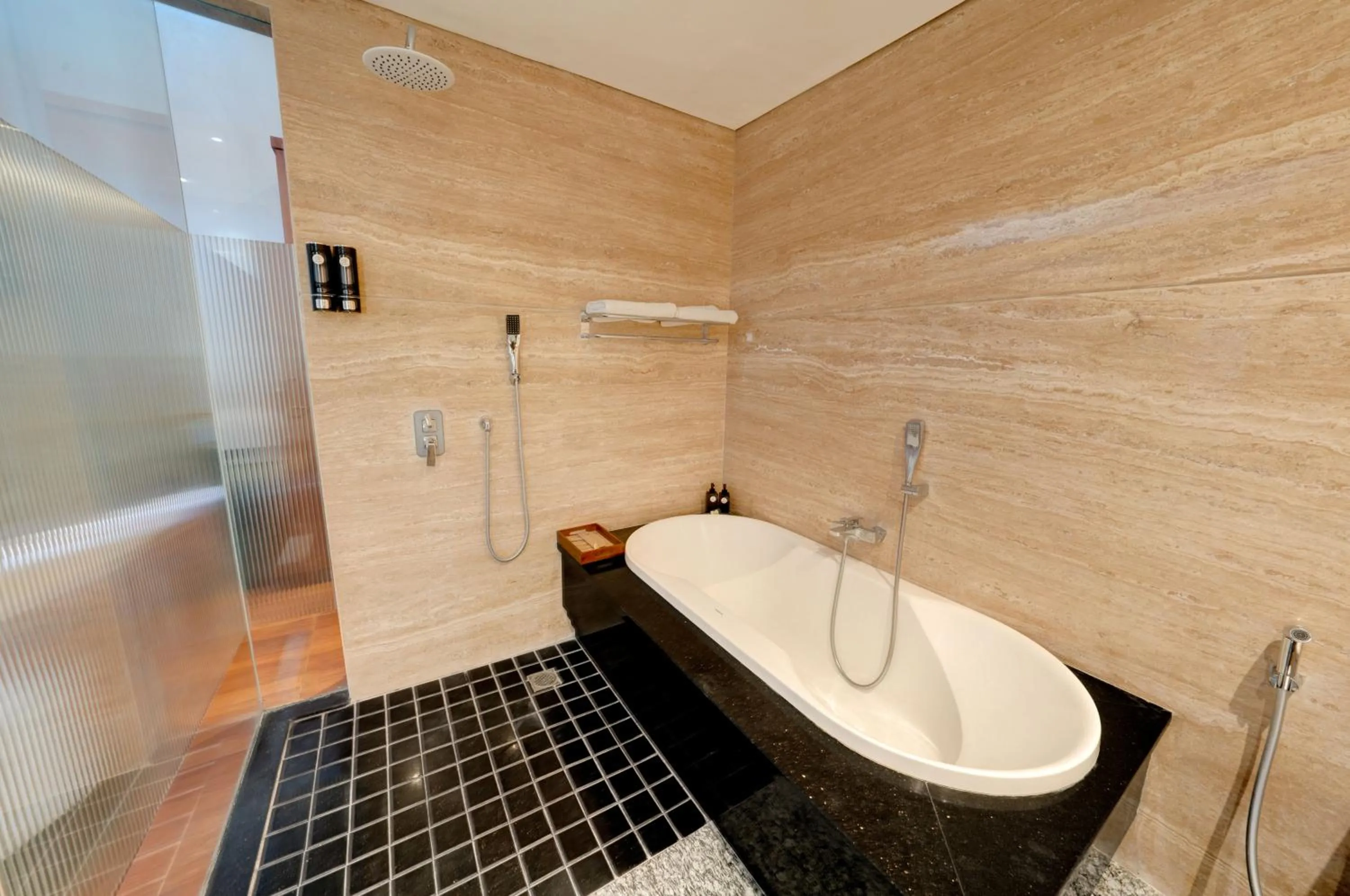 Shower in Mokko Suite Villas Umalas Bali