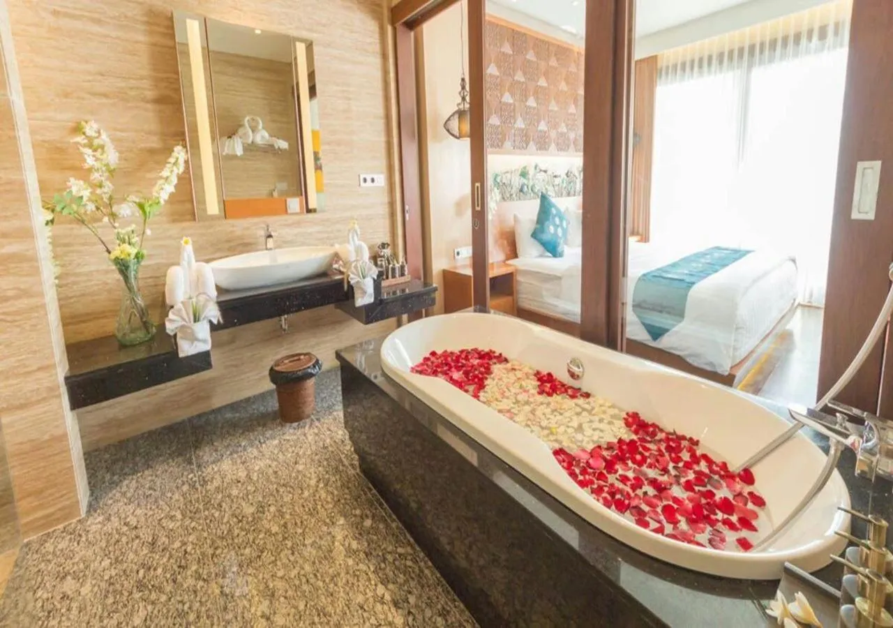 Bathroom, Bed in Mokko Suite Villas Umalas Bali