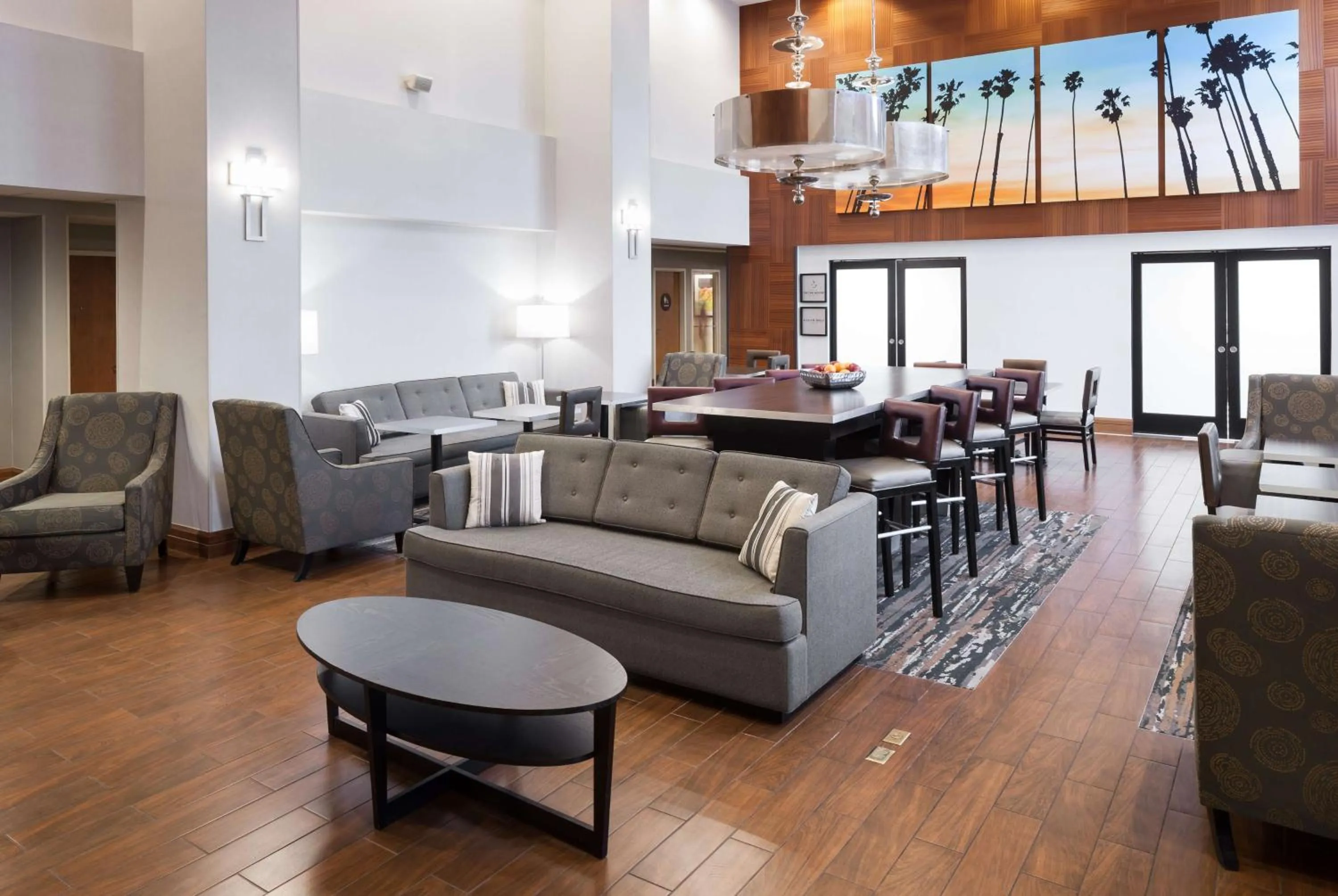 Lobby or reception in Hampton Inn Los Angeles Orange County Cypress