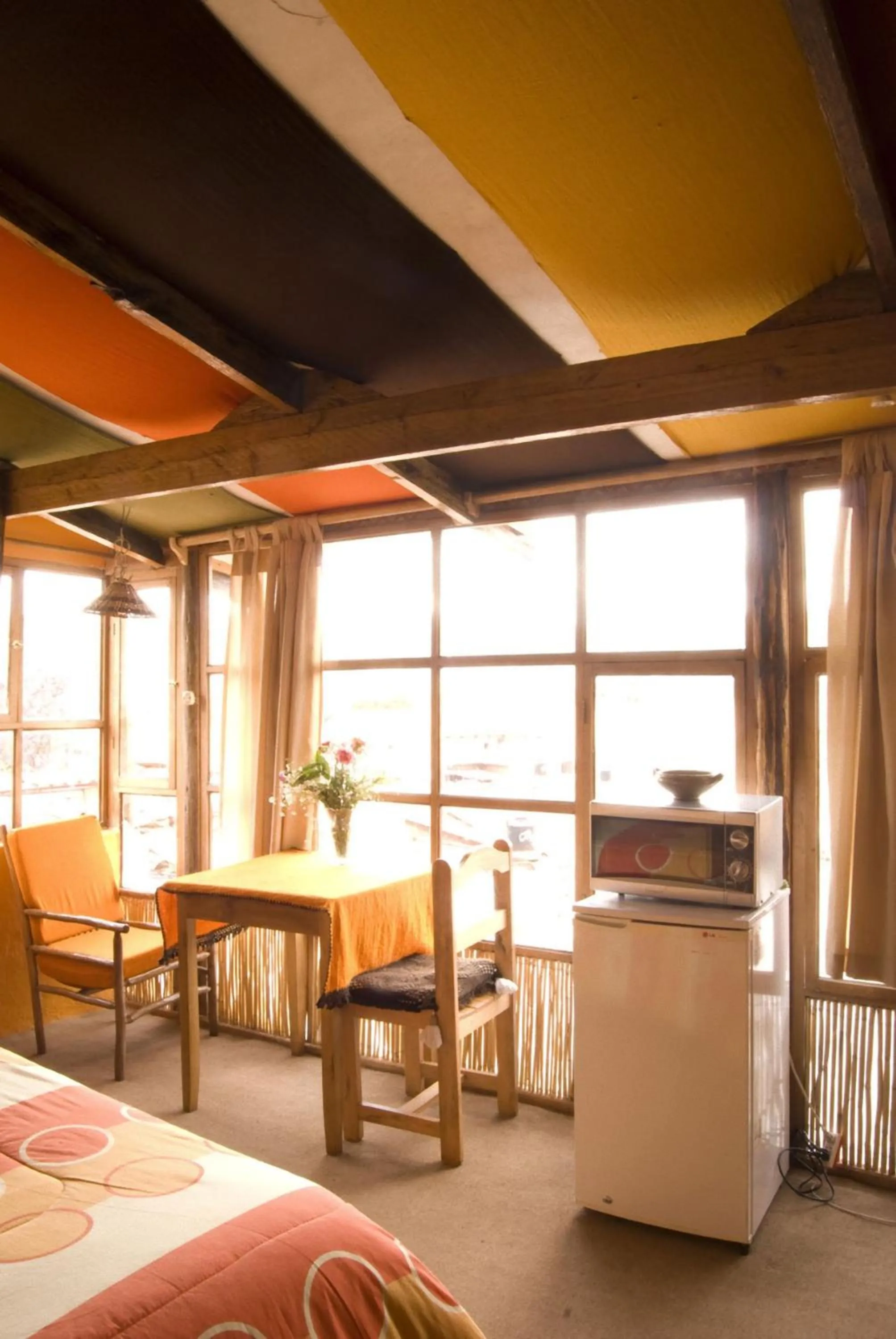 Decorative detail, Bed in Casa De Mama Cusco - The Treehouse