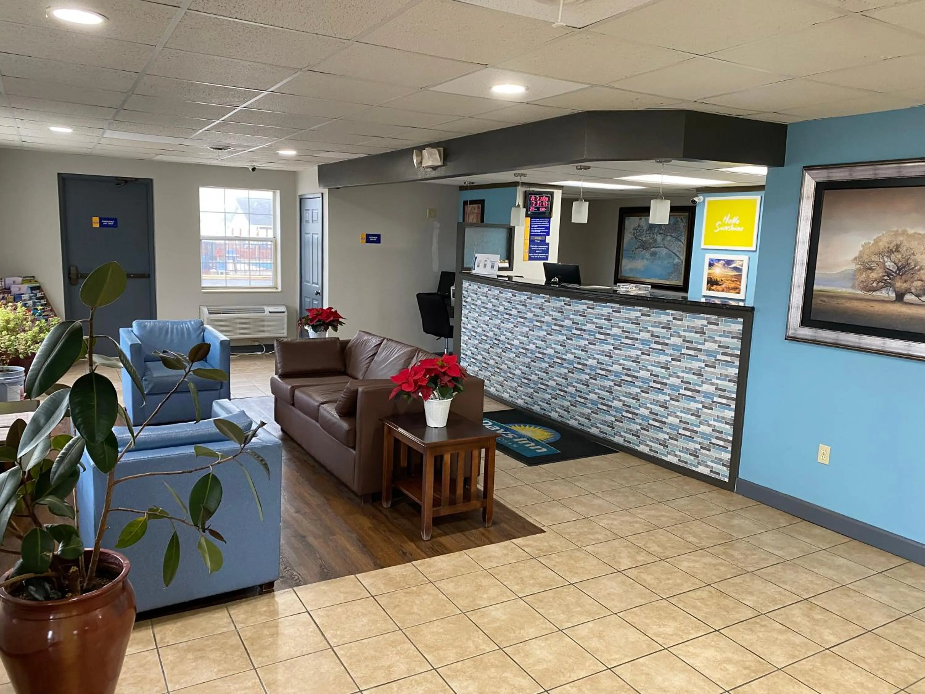 Lobby or reception in Days Inn by Wyndham Perryville MO
