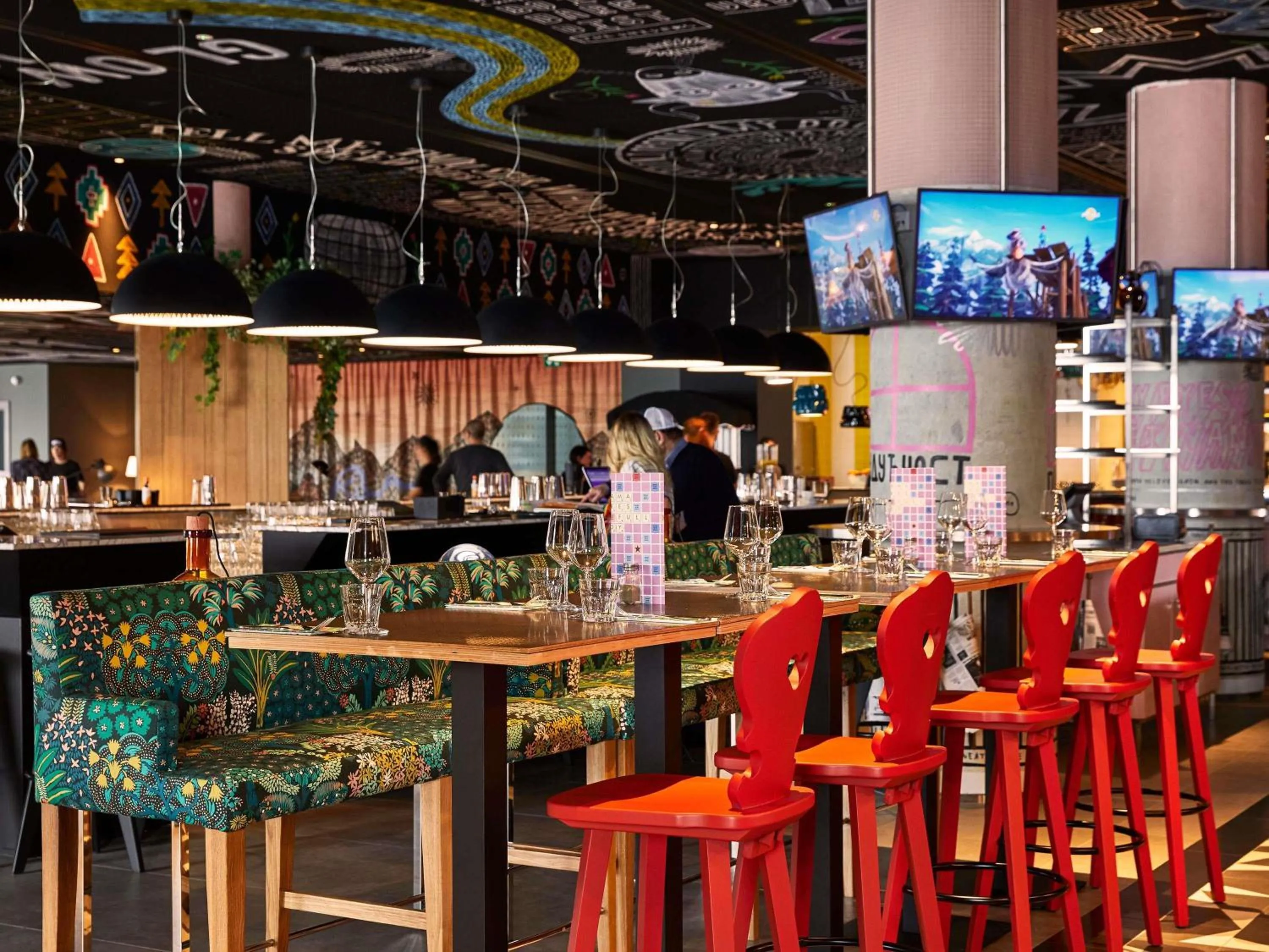 Lounge or bar in Mama Shelter Belgrade