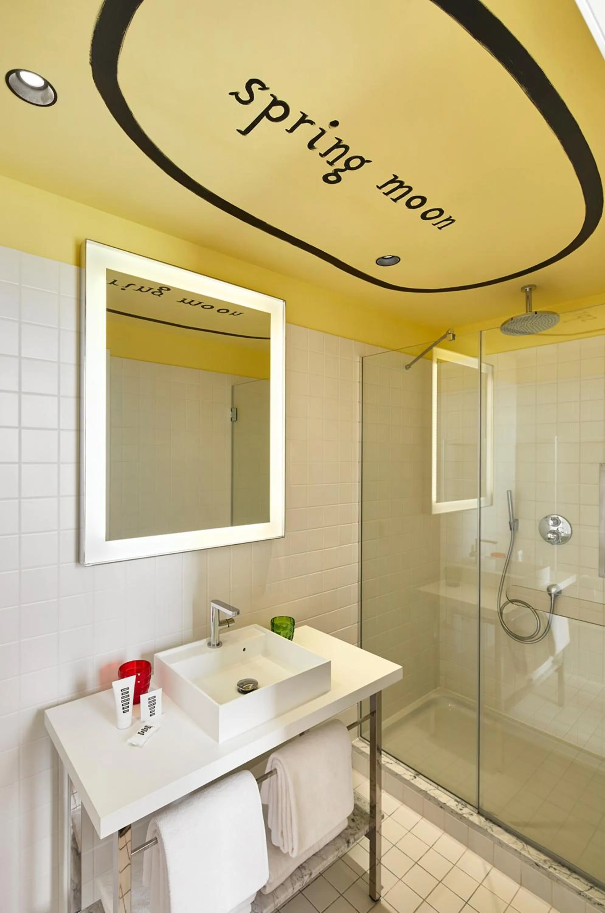 Bathroom in Mama Shelter Belgrade