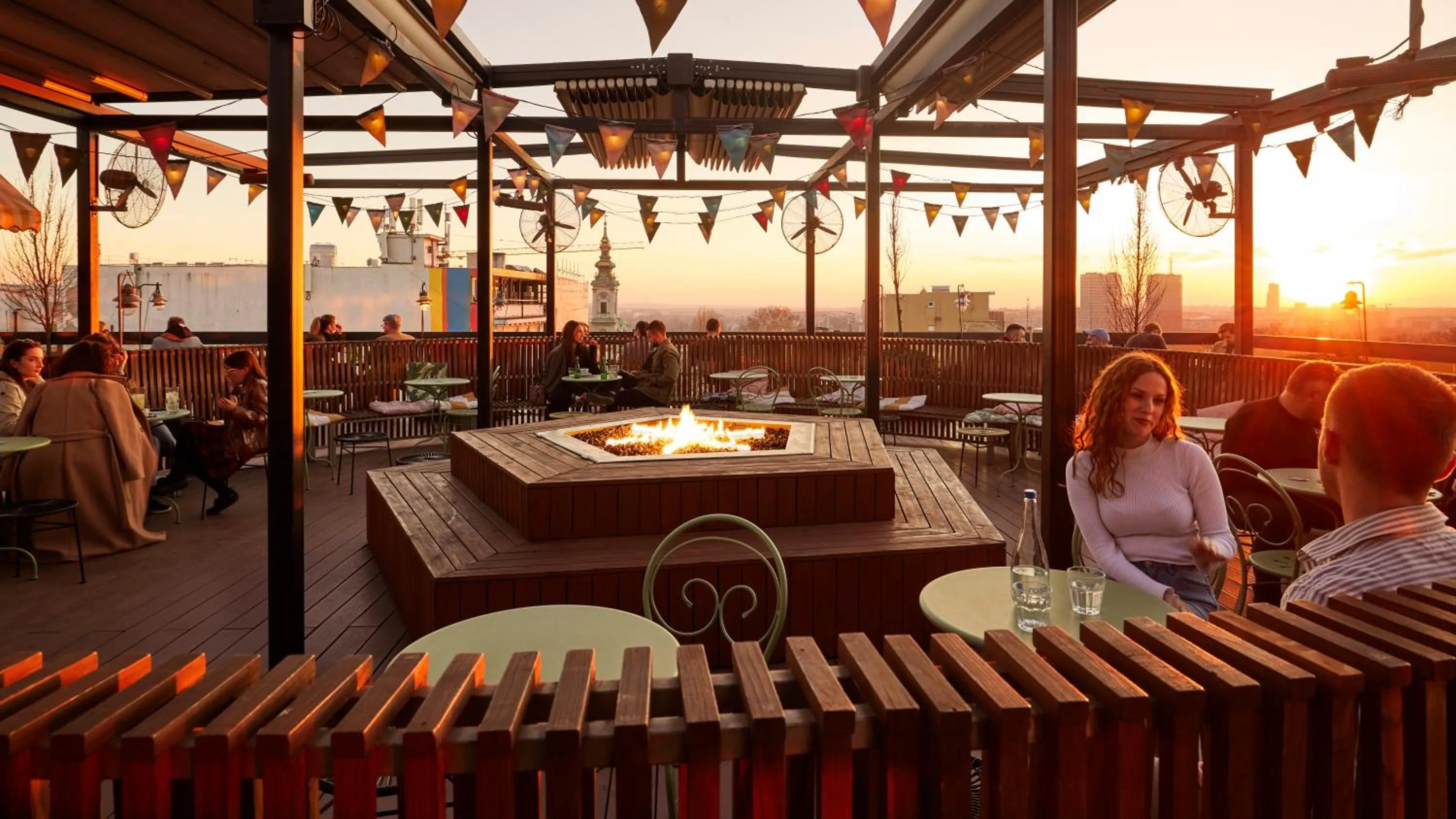 Balcony/Terrace in Mama Shelter Belgrade