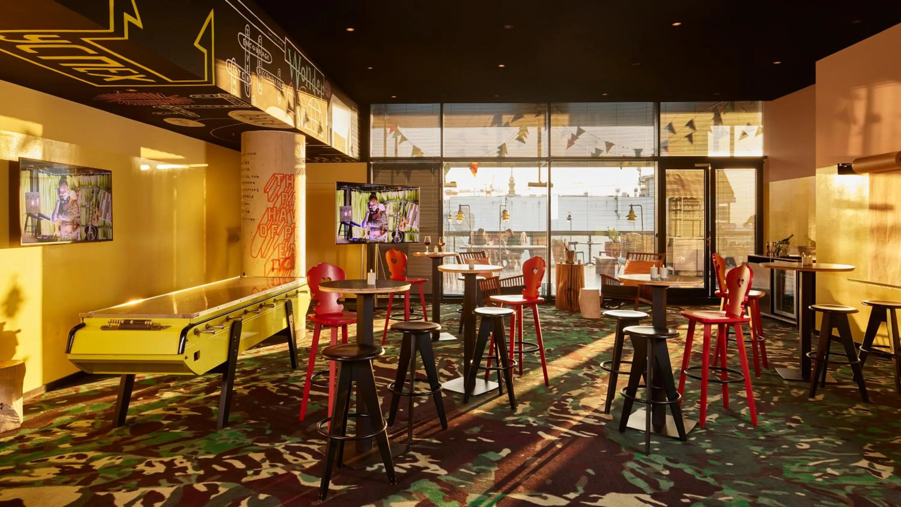 Meeting/conference room in Mama Shelter Belgrade