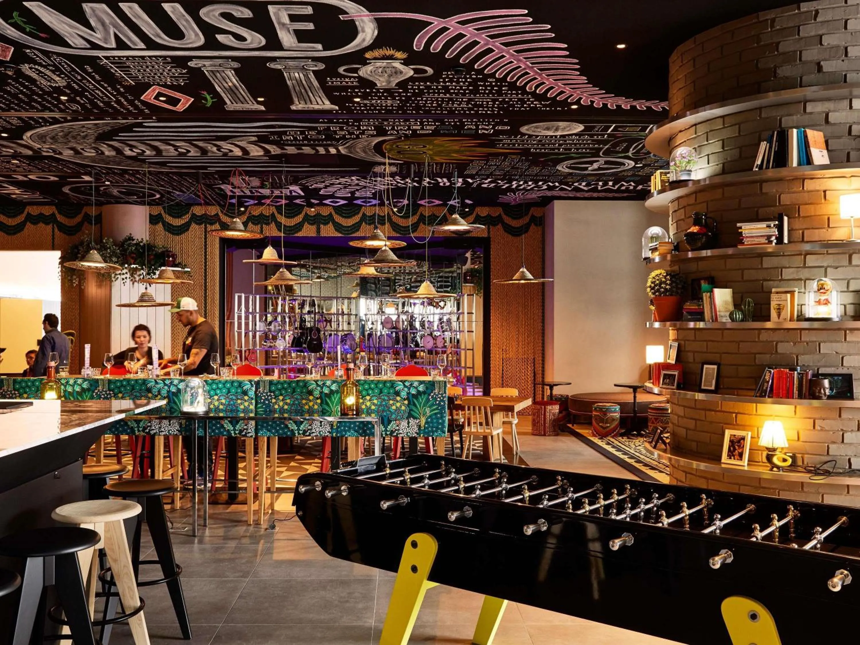 Lounge or bar in Mama Shelter Belgrade