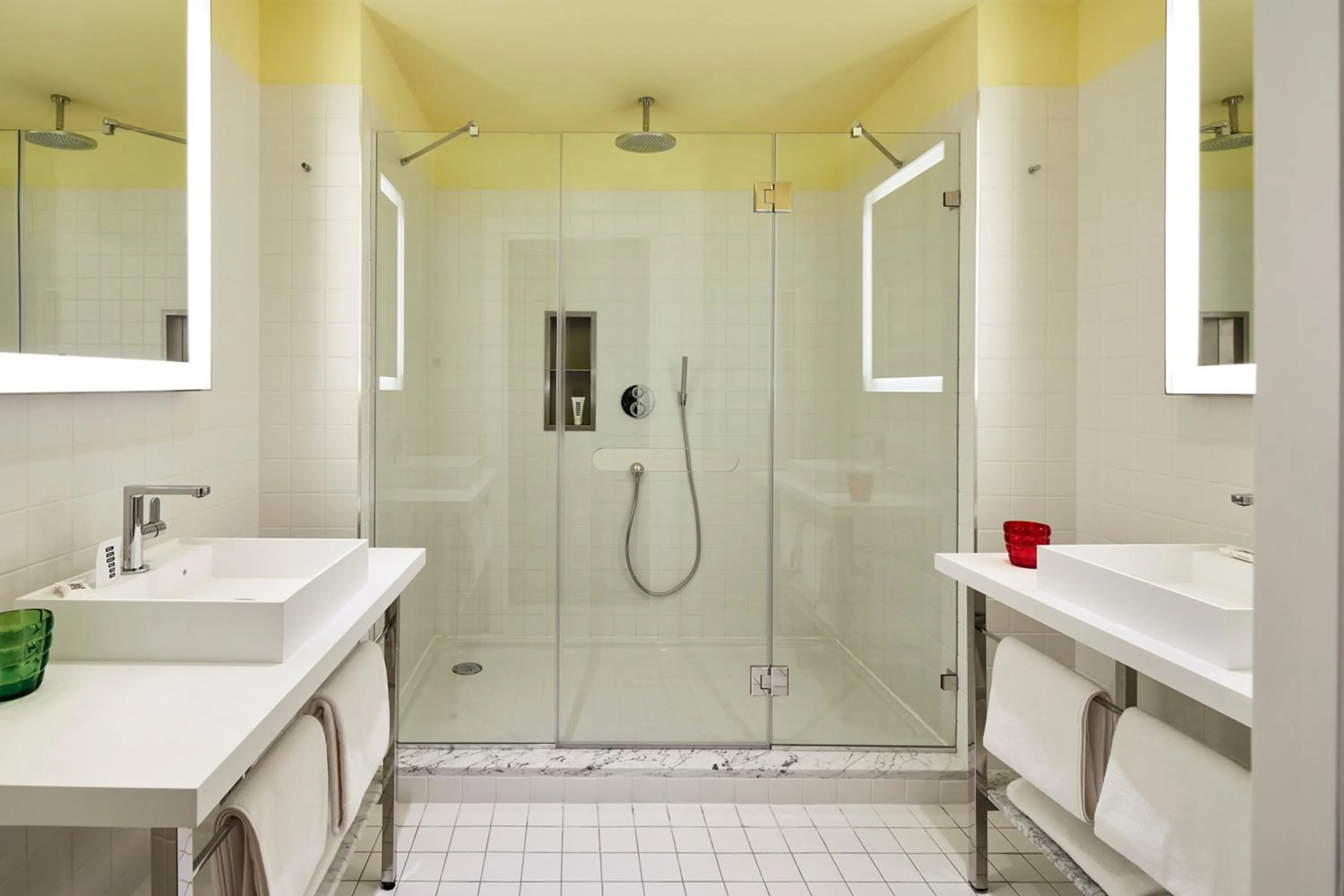 Bathroom in Mama Shelter Belgrade