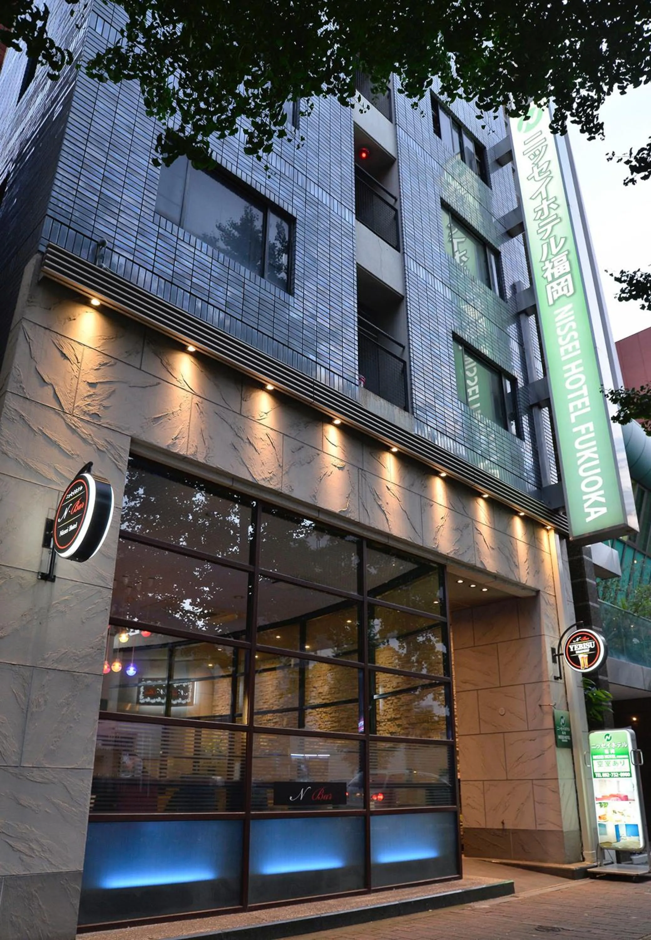 Property building in Nissei Hotel Fukuoka