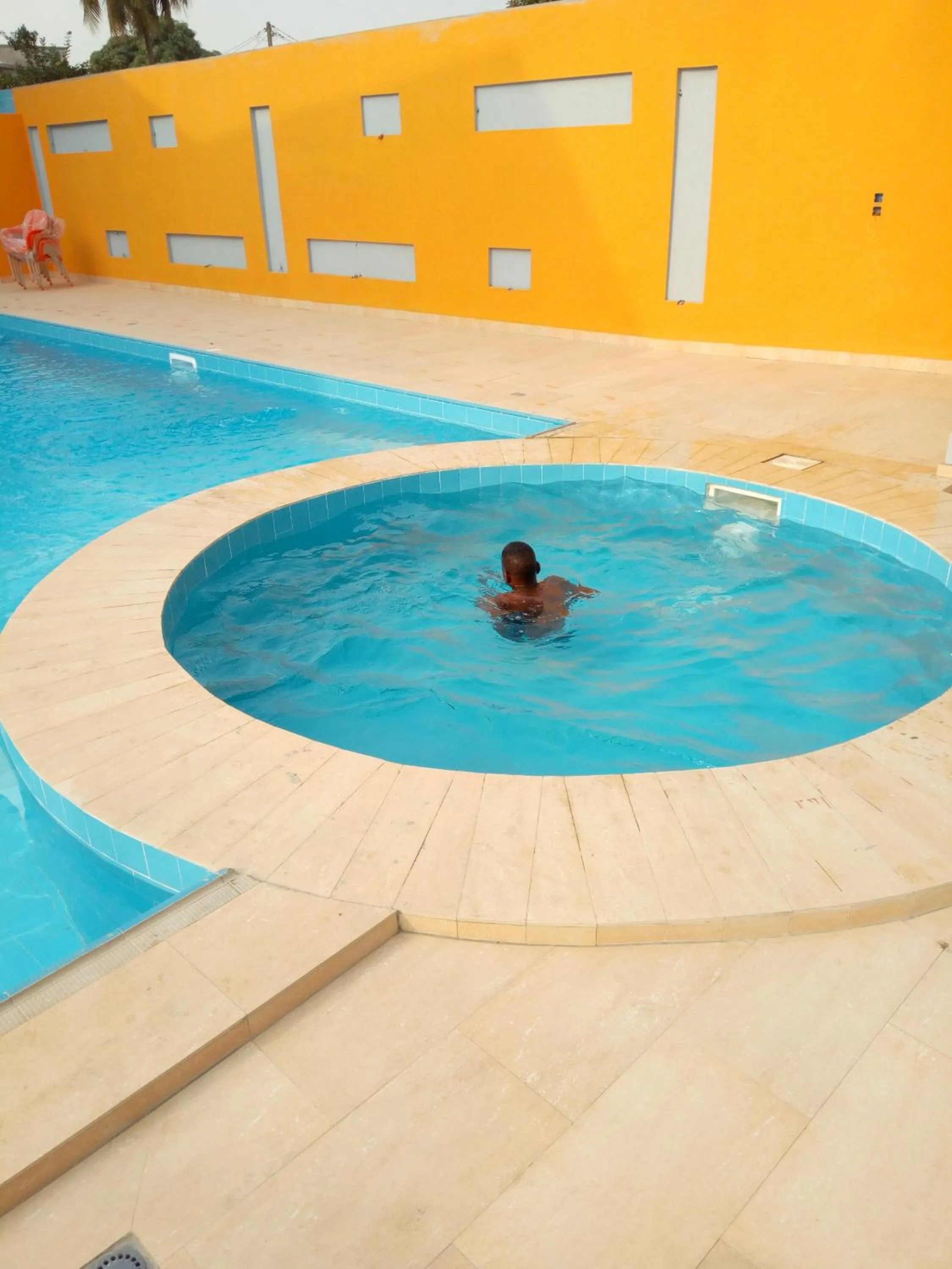 Swimming pool in Paradisia Hotel