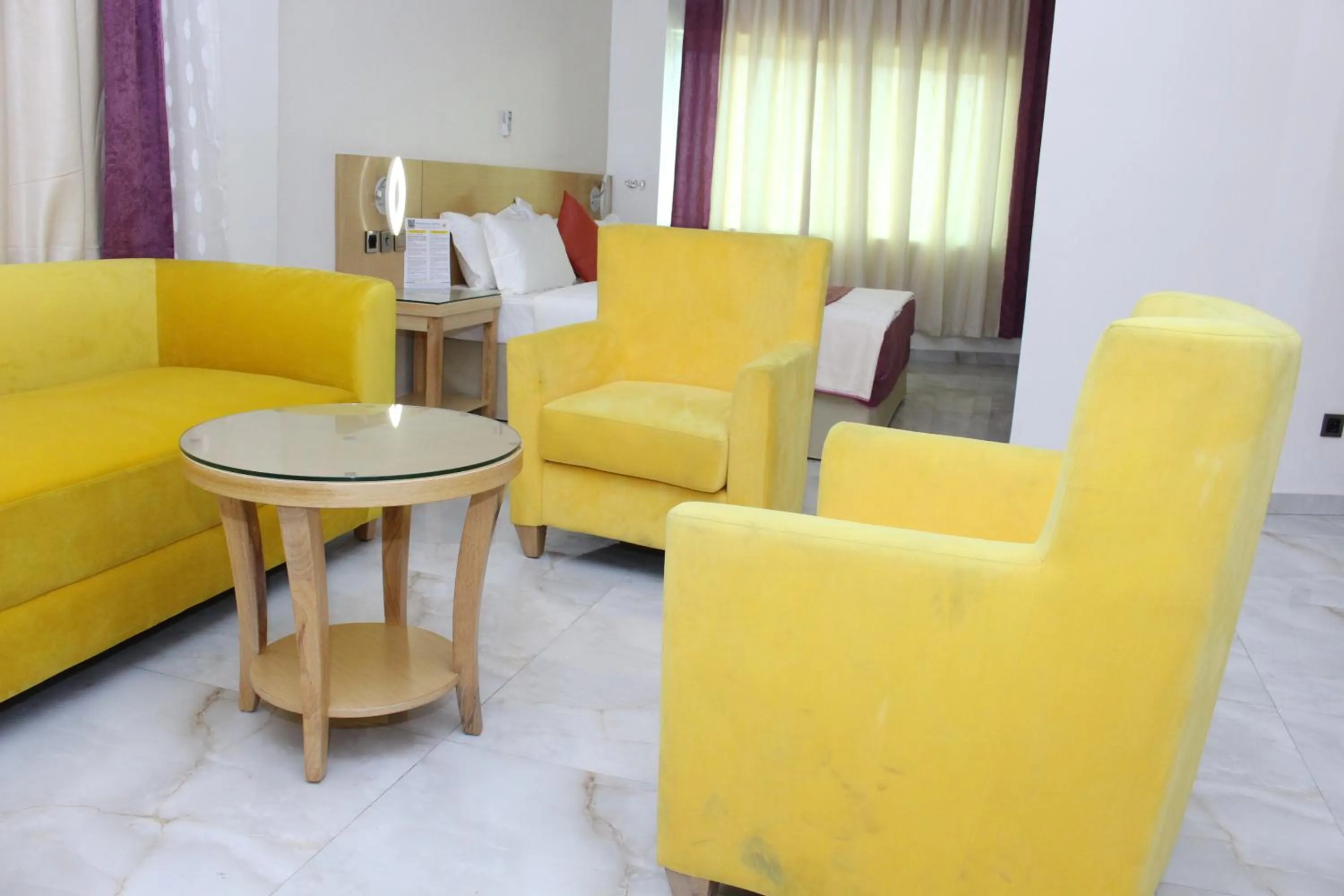 Bedroom in Paradisia Hotel