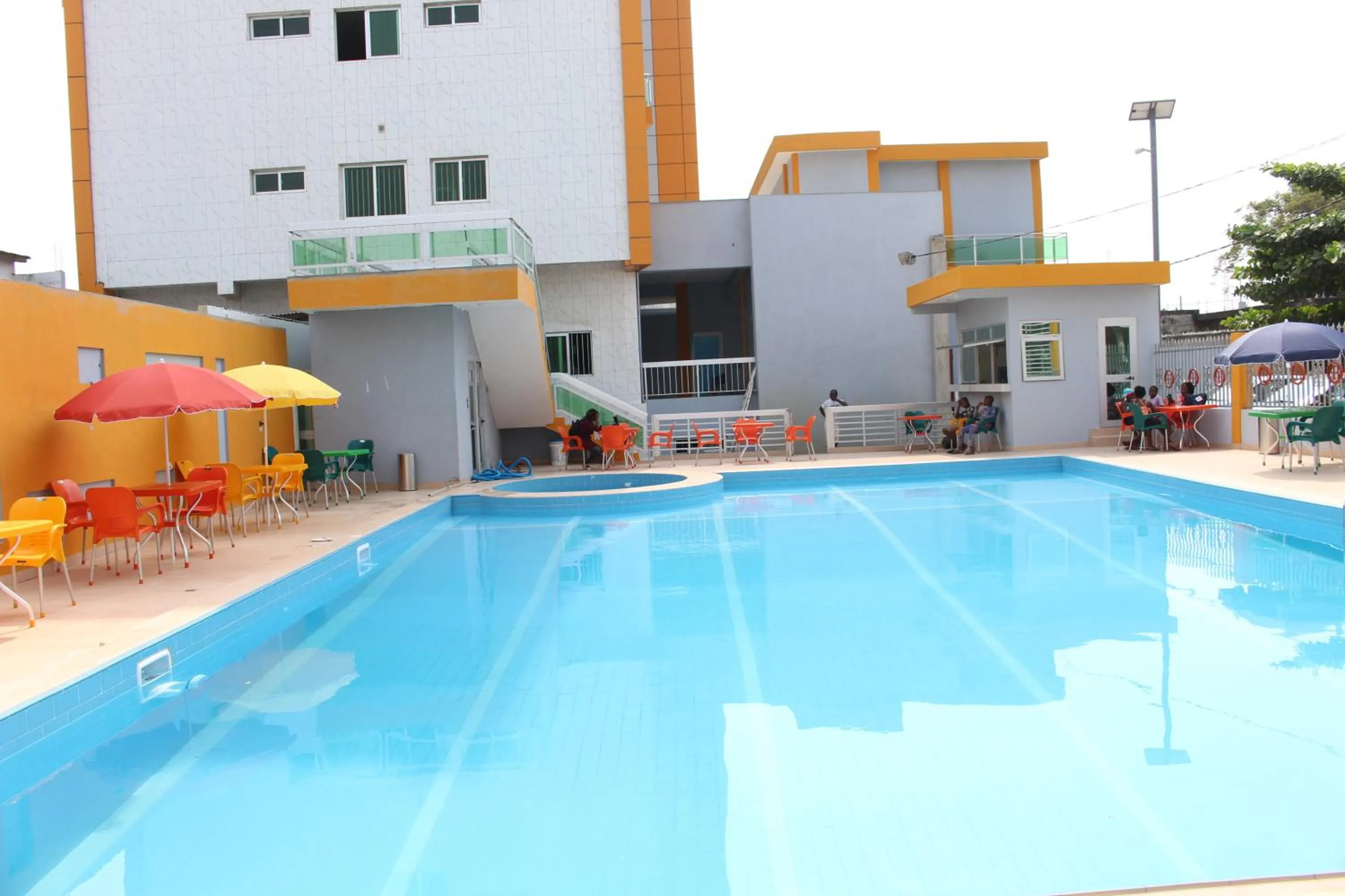Swimming pool in Paradisia Hotel