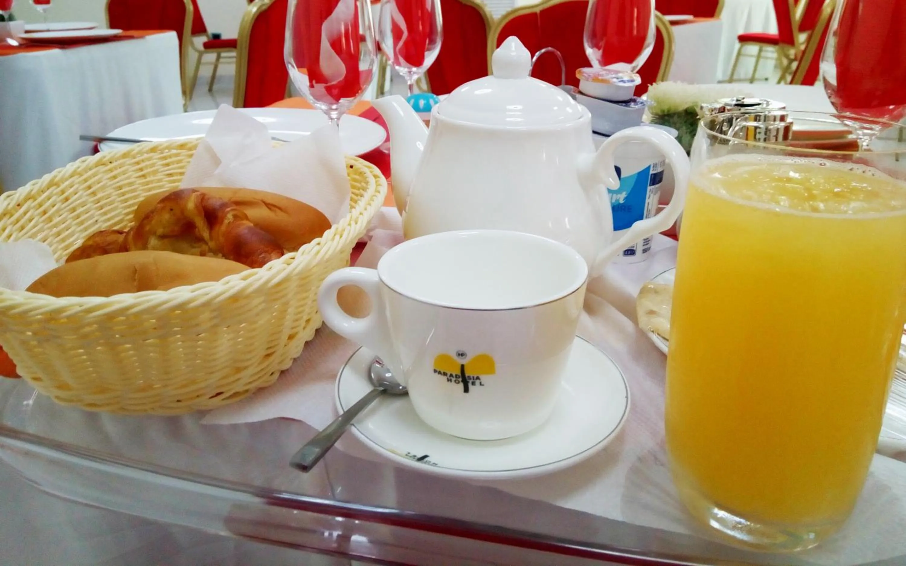 Breakfast in Paradisia Hotel