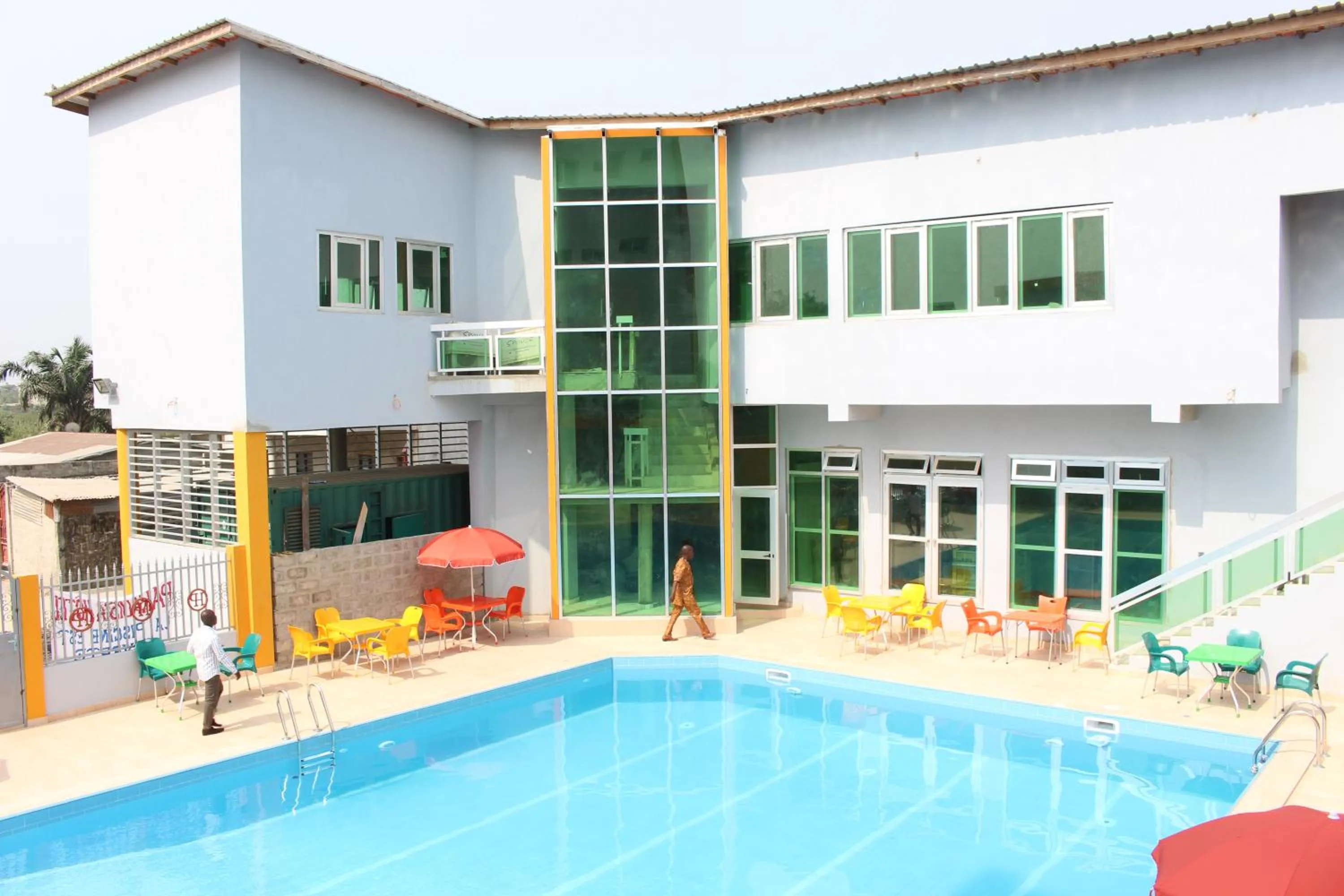 Swimming pool in Paradisia Hotel