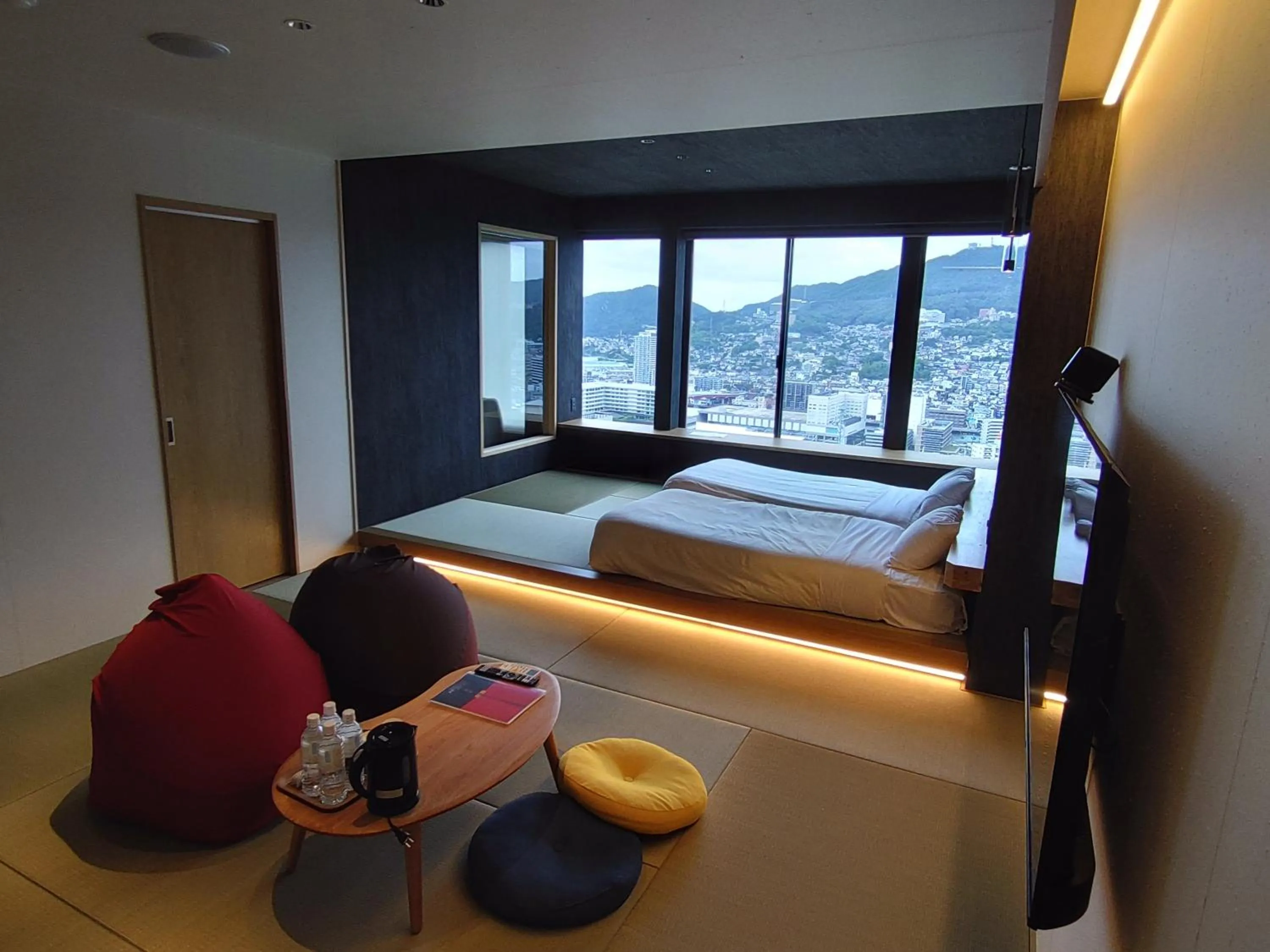 Bed in Hotel Nagasaki