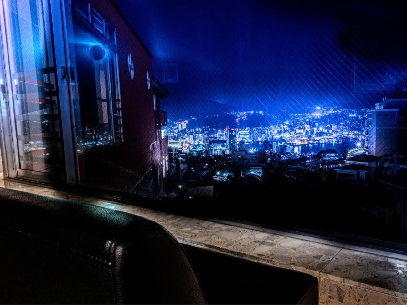 City view in Nagasaki Sky Hotel