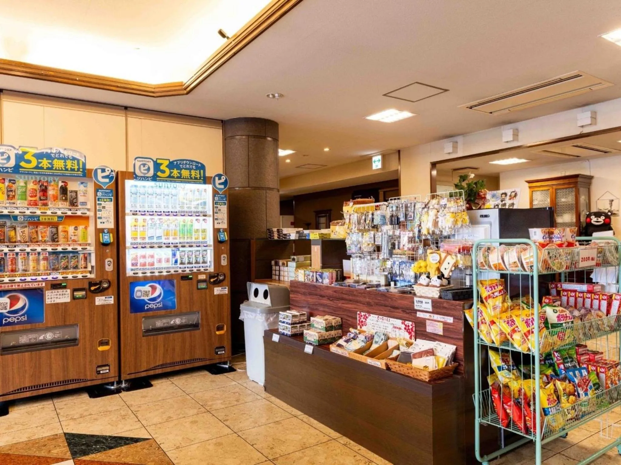 Area and facilities in Nagasaki Sky Hotel