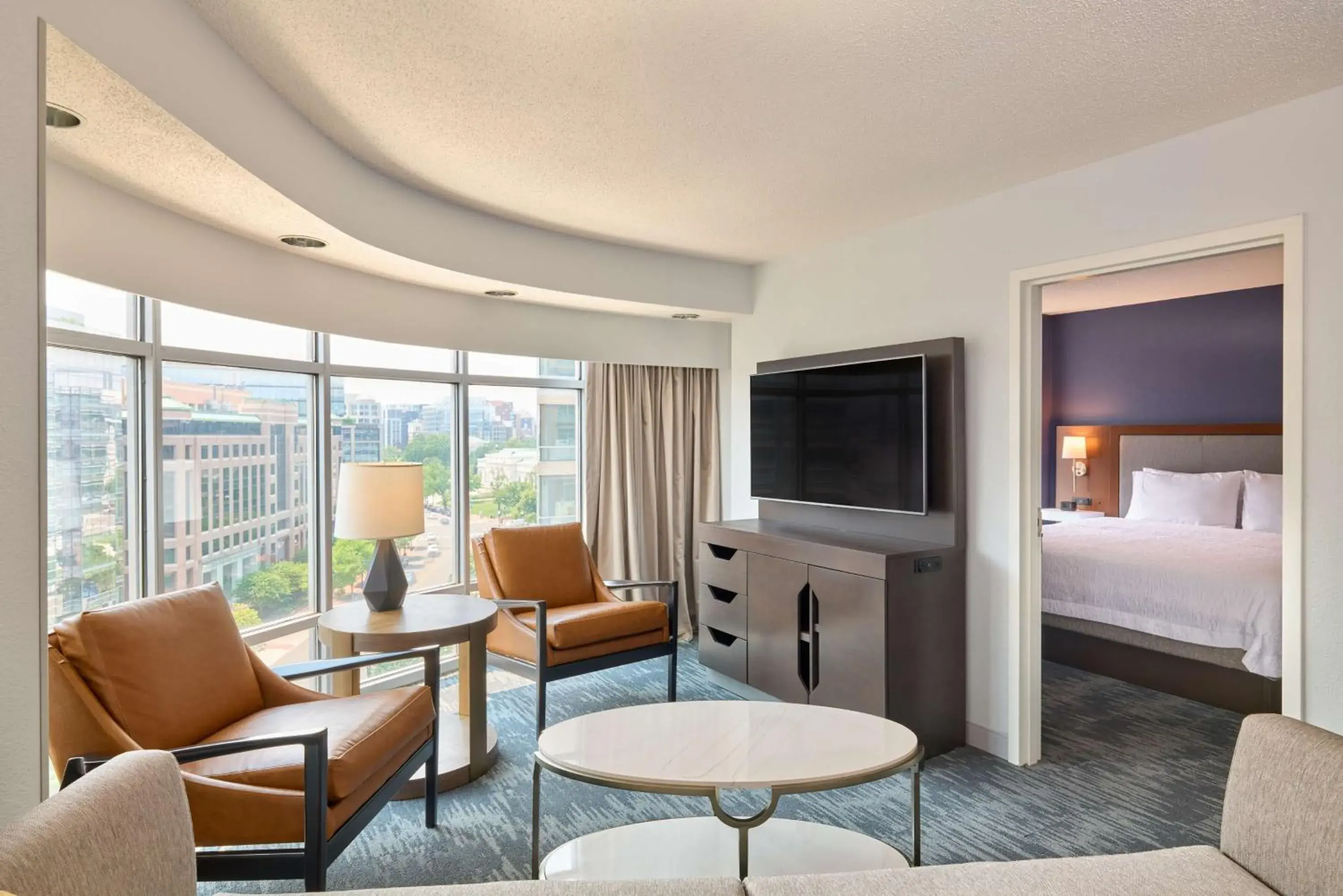 One-Bedroom King Suite - Non-Smoking in Hampton Inn Washington DC - Convention Center One-Bedroom King Suite - Non-Smoking in Hampton Inn Washington DC - Convention Center