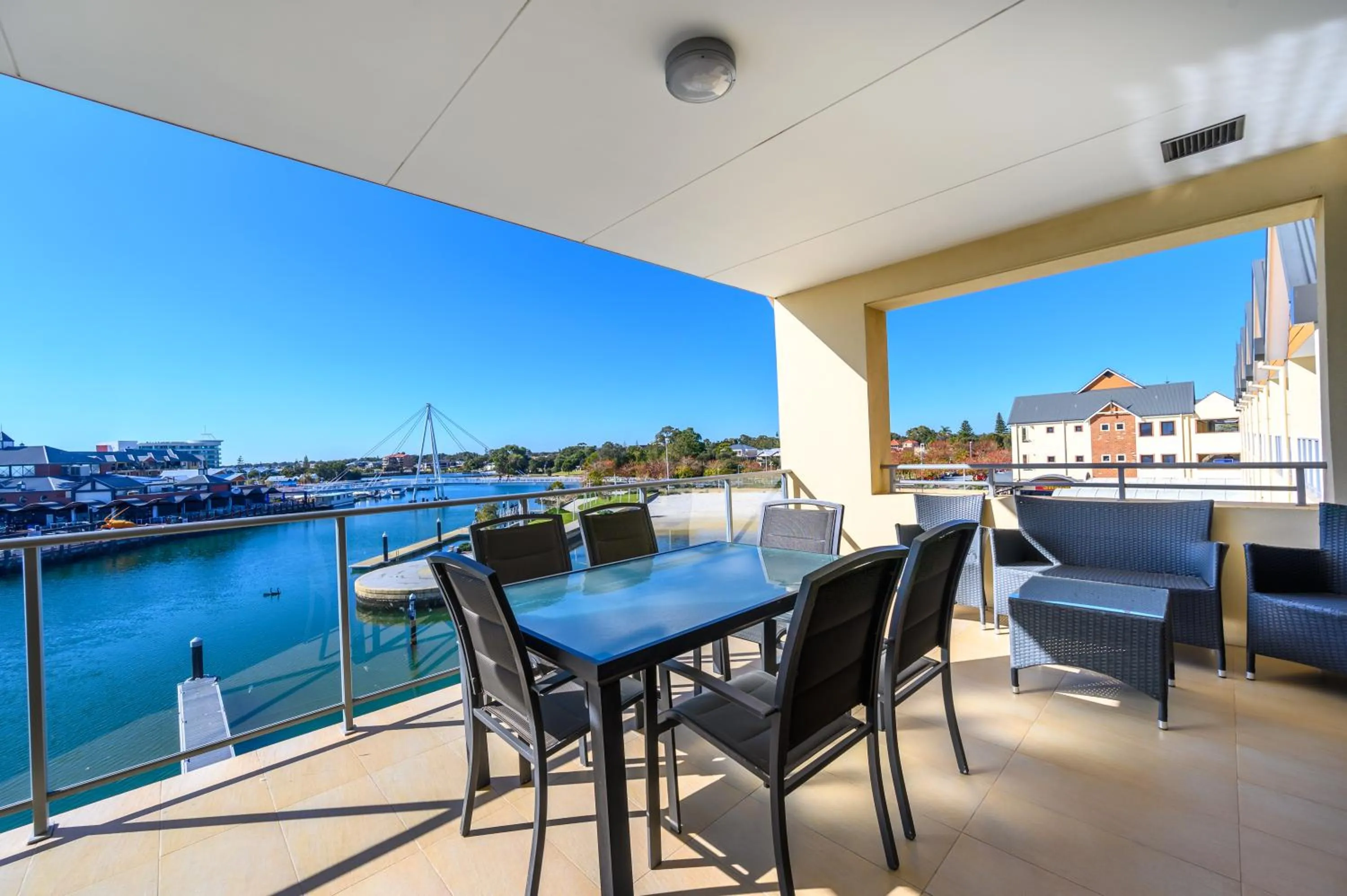Balcony/Terrace in Dolphin Quay Apartments