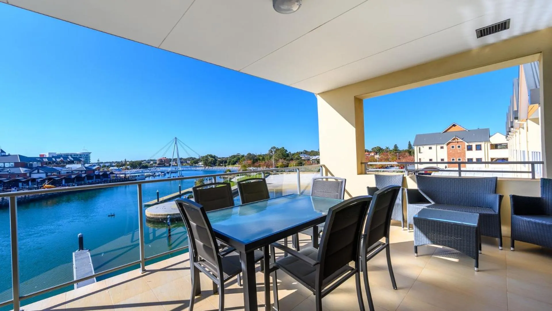 Balcony/Terrace in Dolphin Quay Apartments