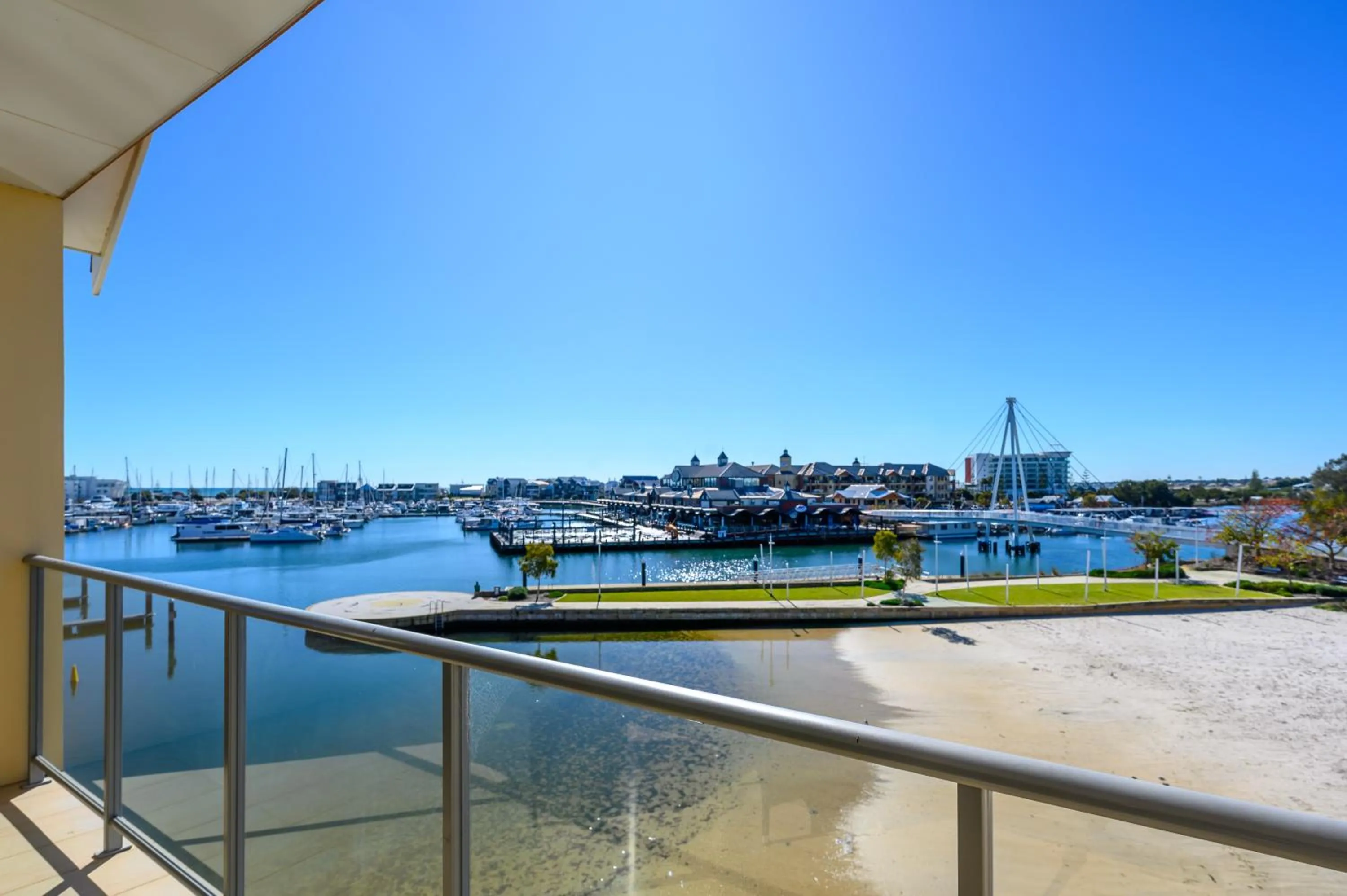 City view in Dolphin Quay Apartments