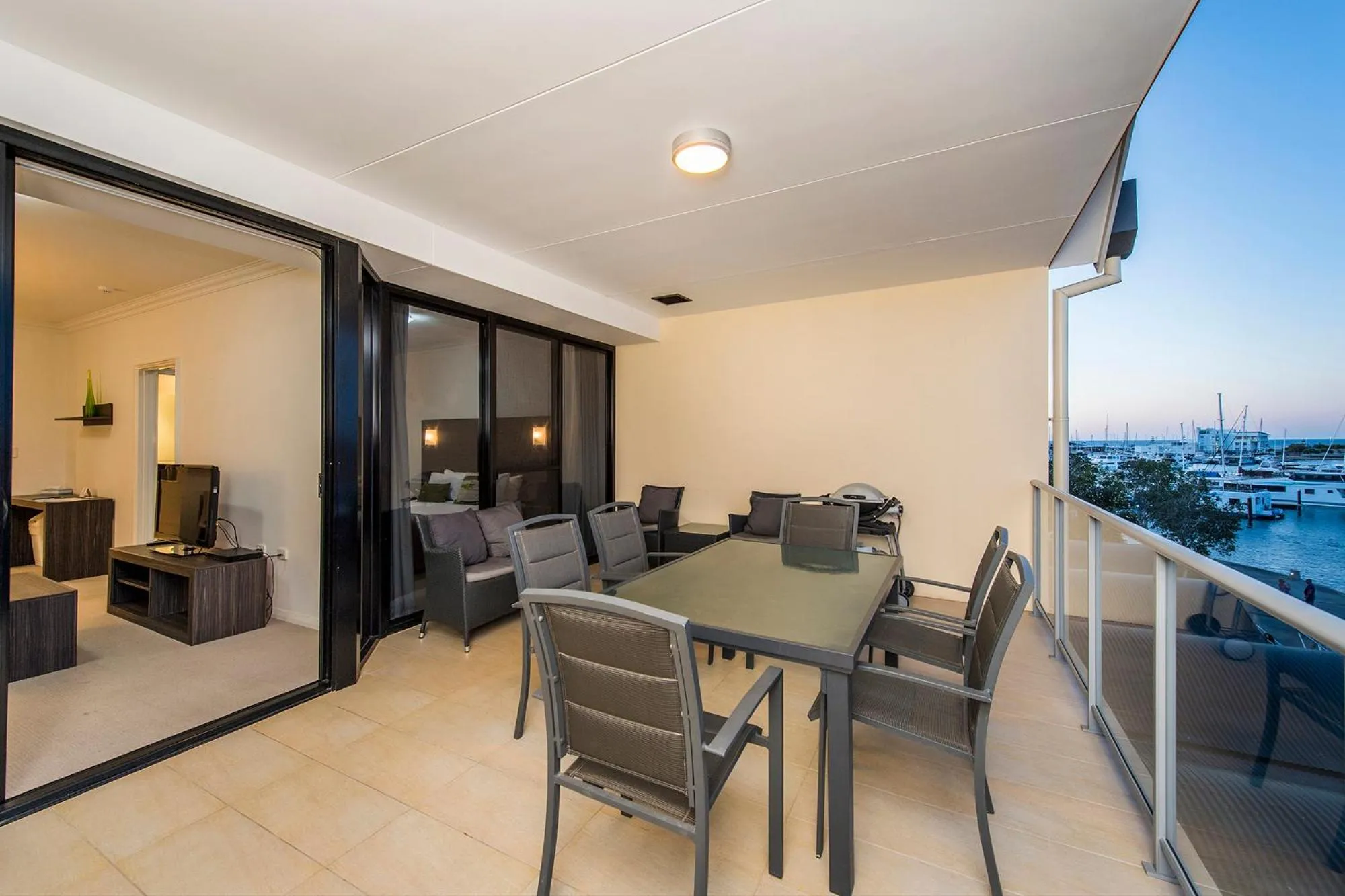 View (from property/room) in Dolphin Quay Apartments