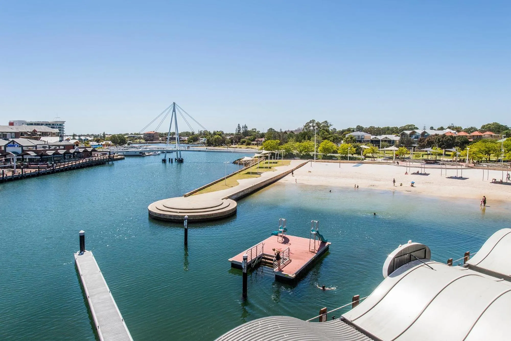 View (from property/room) in Dolphin Quay Apartments