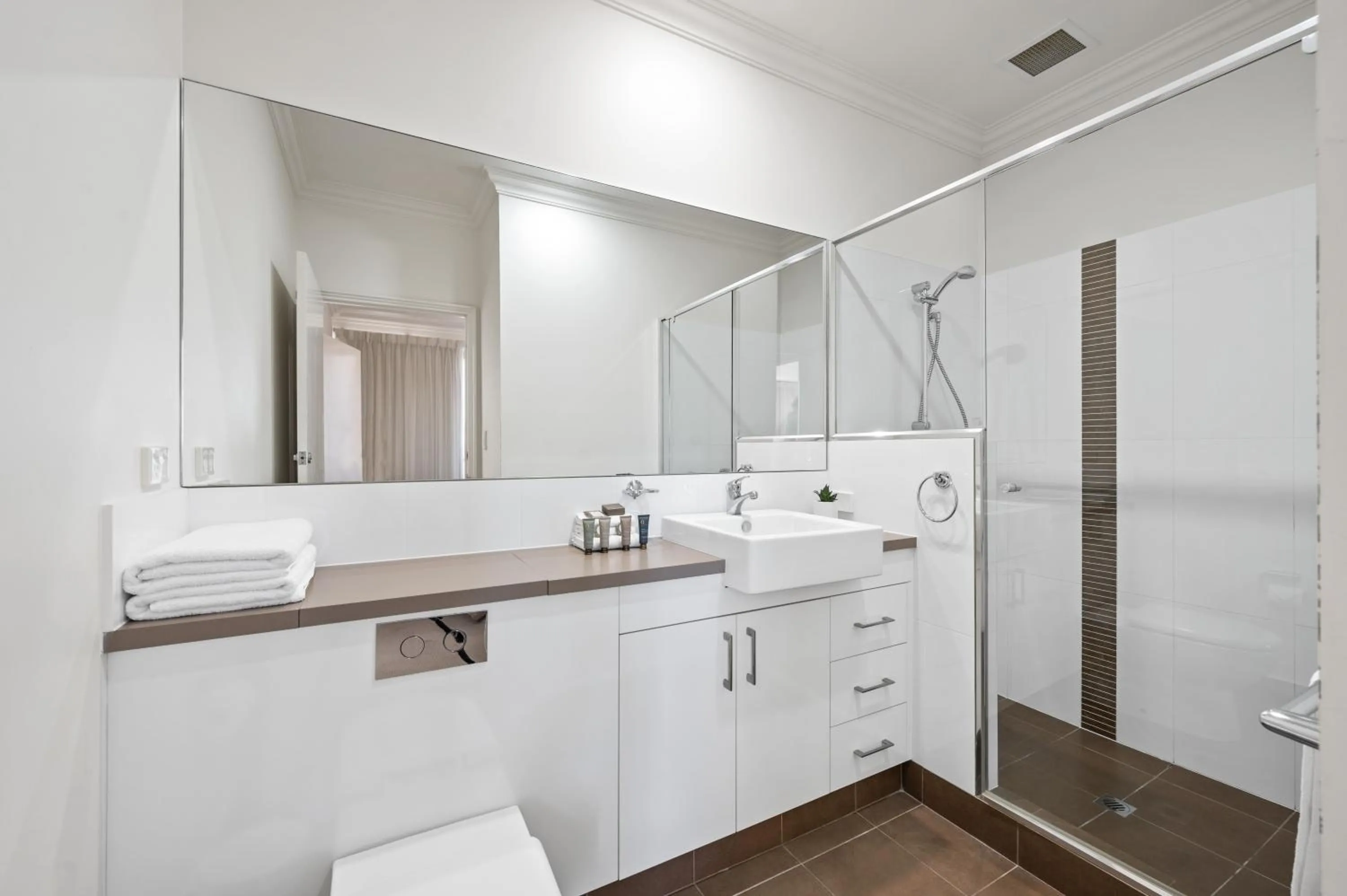 Shower in Dolphin Quay Apartments