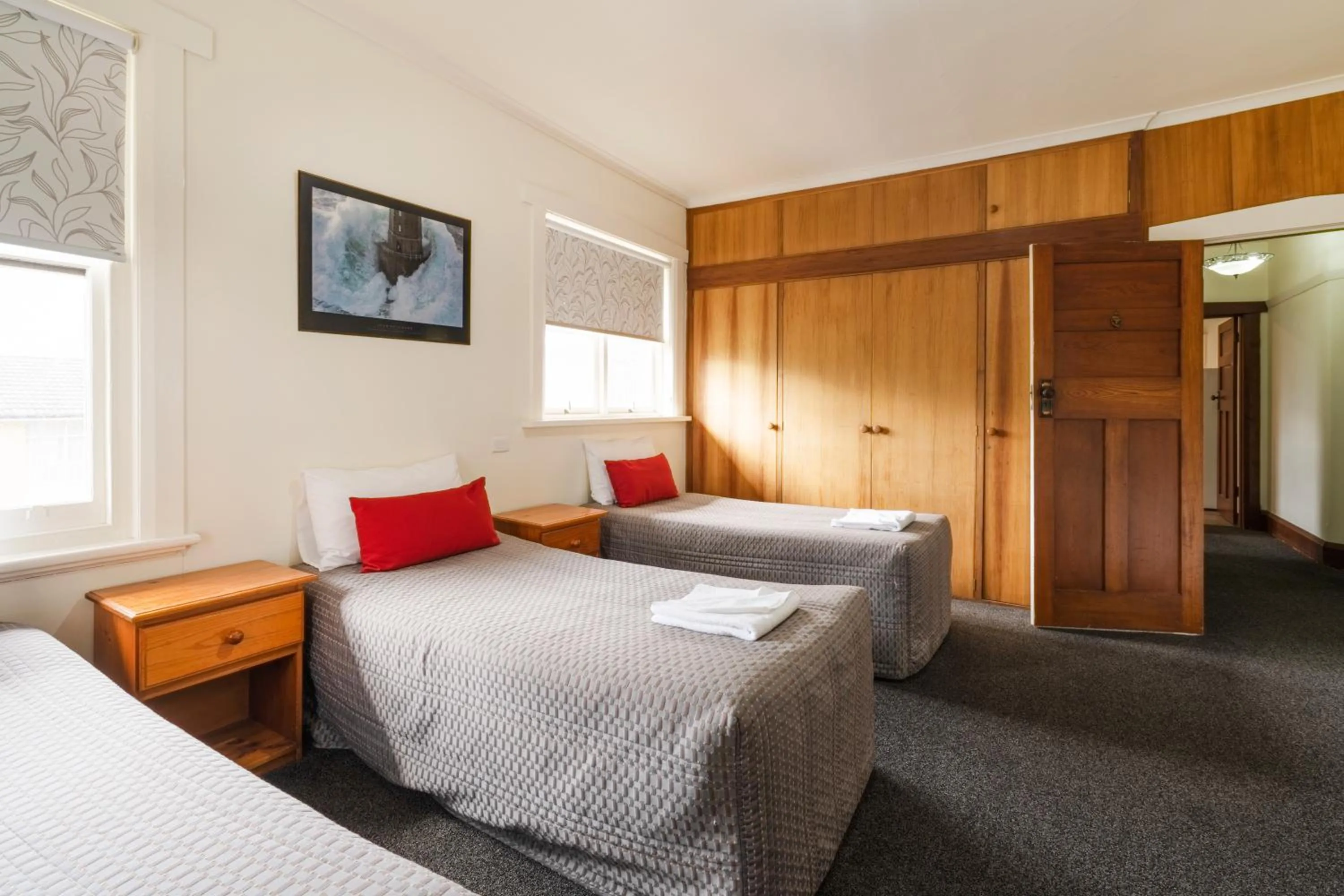 Bed in Graham Apartments