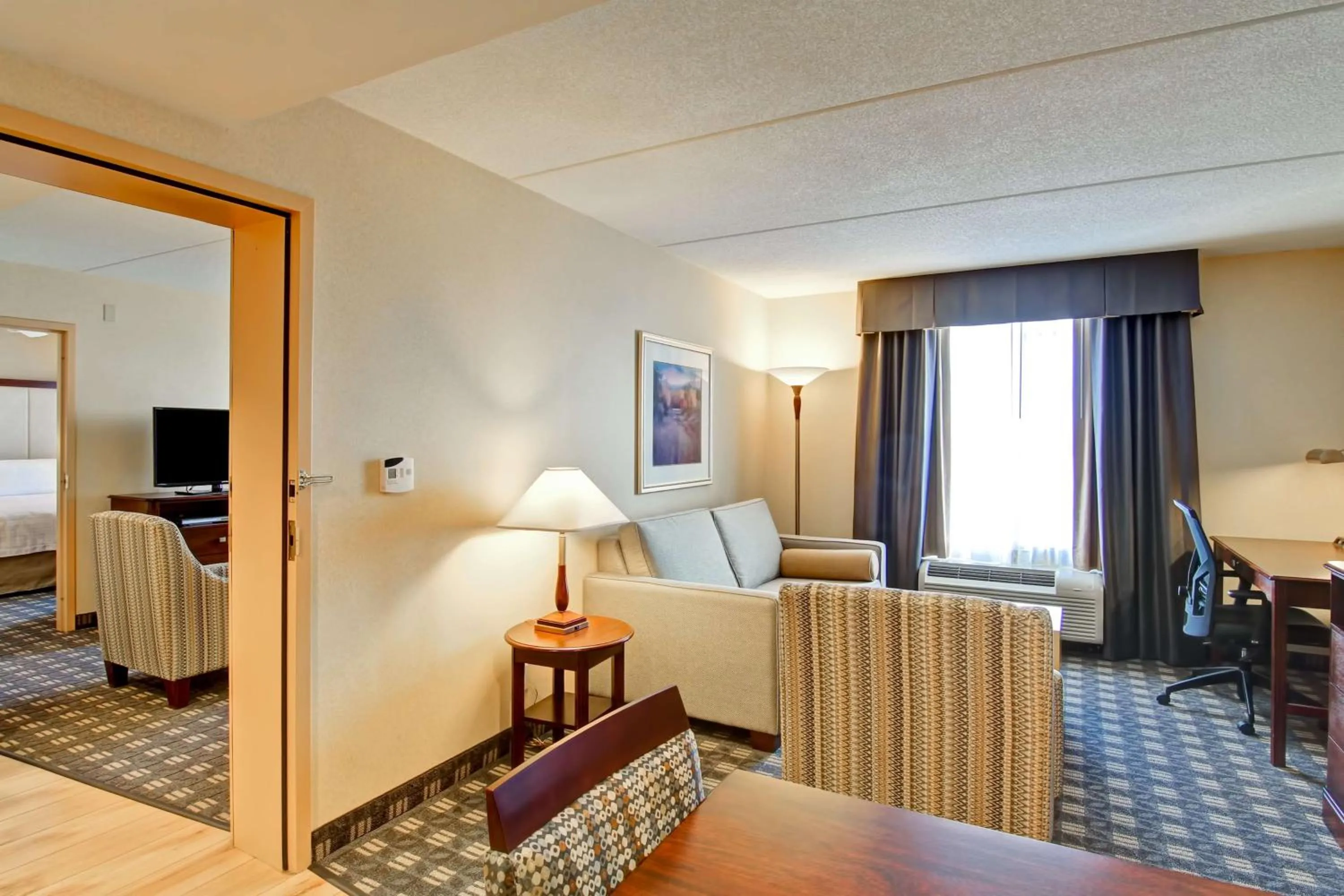 Bedroom, Bed in Homewood Suites by Hilton Toronto Mississauga
