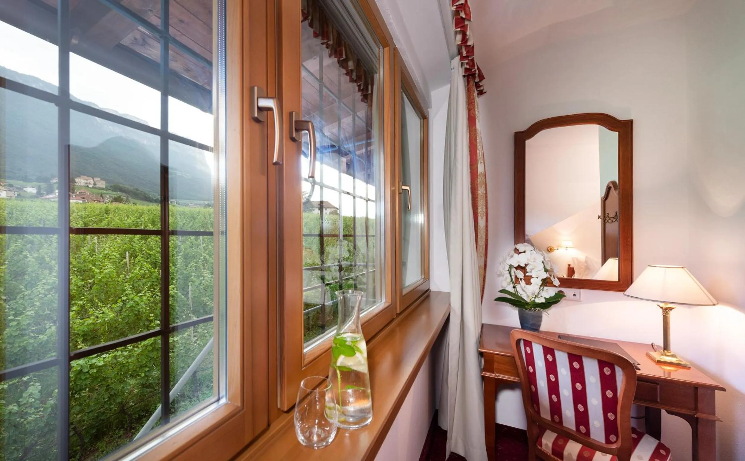 Decorative detail in Hotel Christof