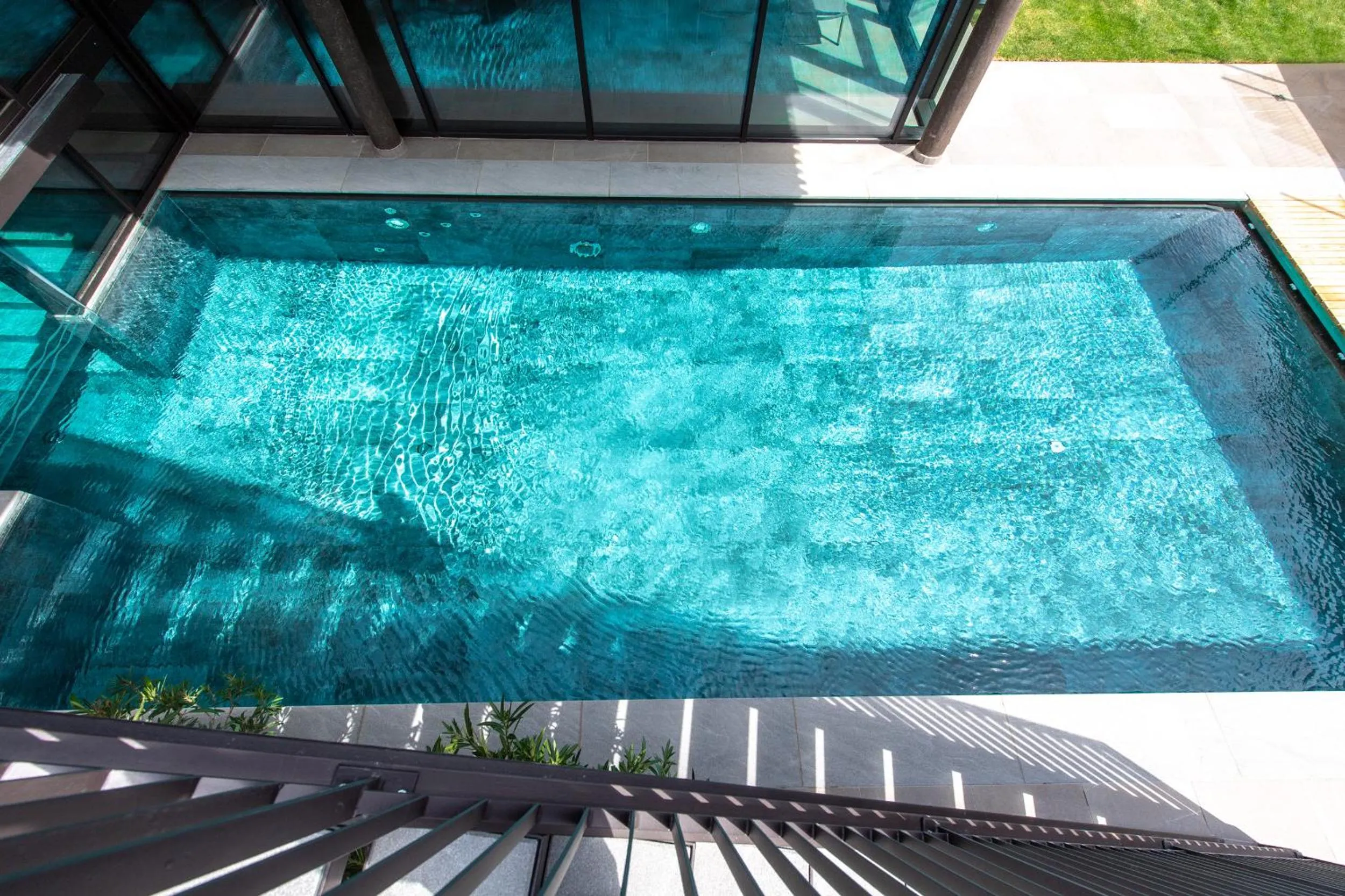 Swimming pool in Hotel Christof