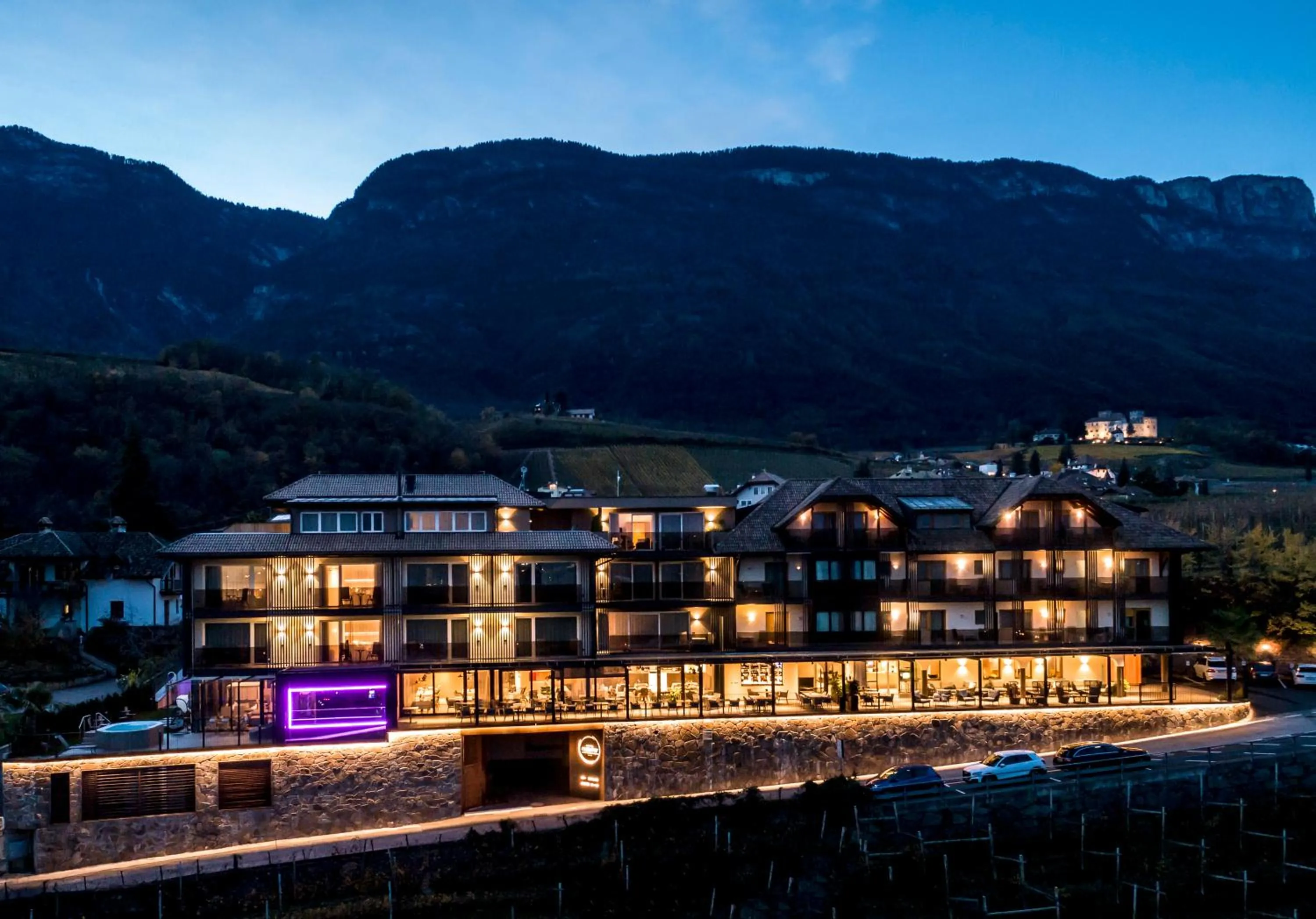 Facade/entrance in Hotel Christof
