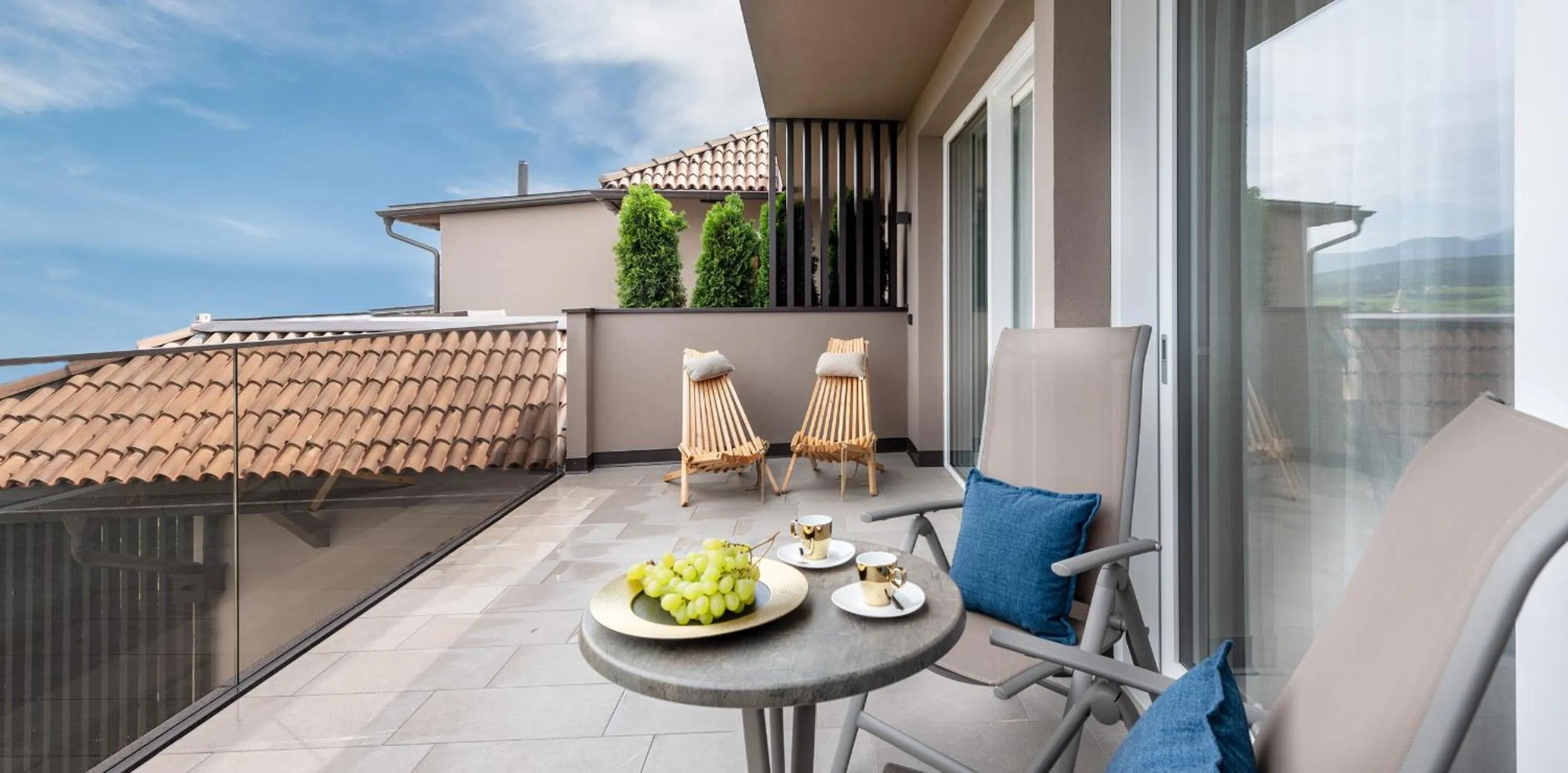 Balcony/Terrace in Hotel Christof