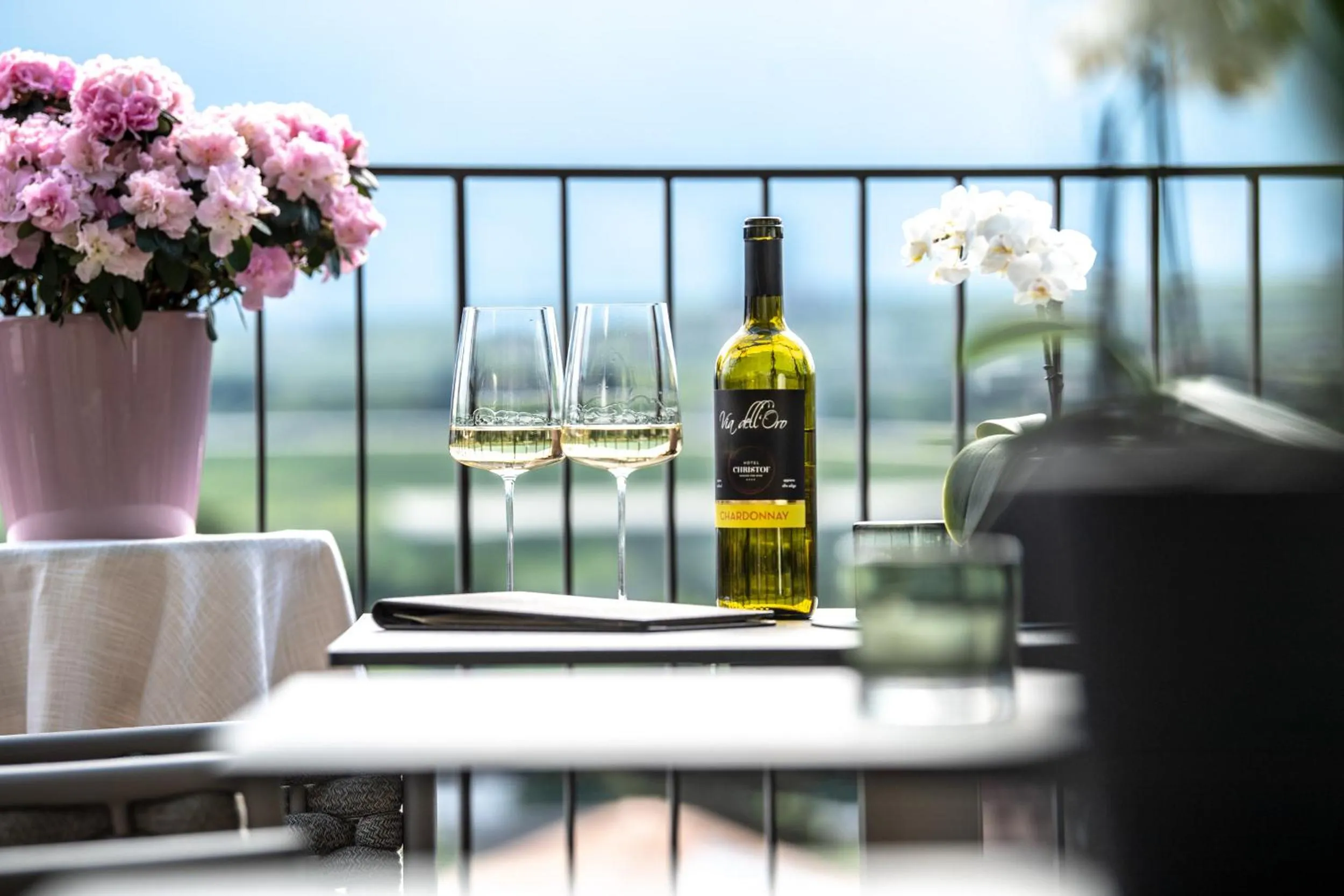 Alcoholic drinks in Hotel Christof