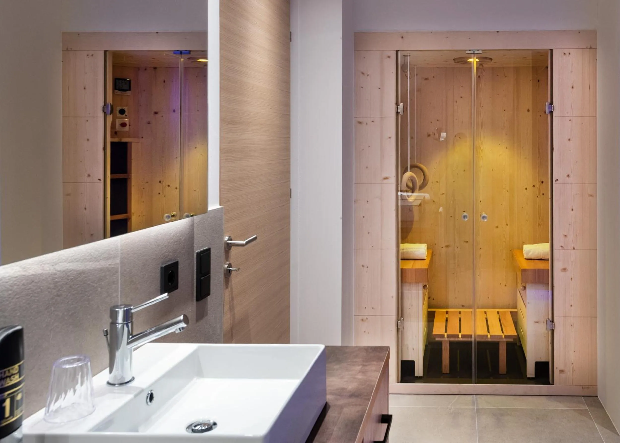 Bathroom in Hotel Christof