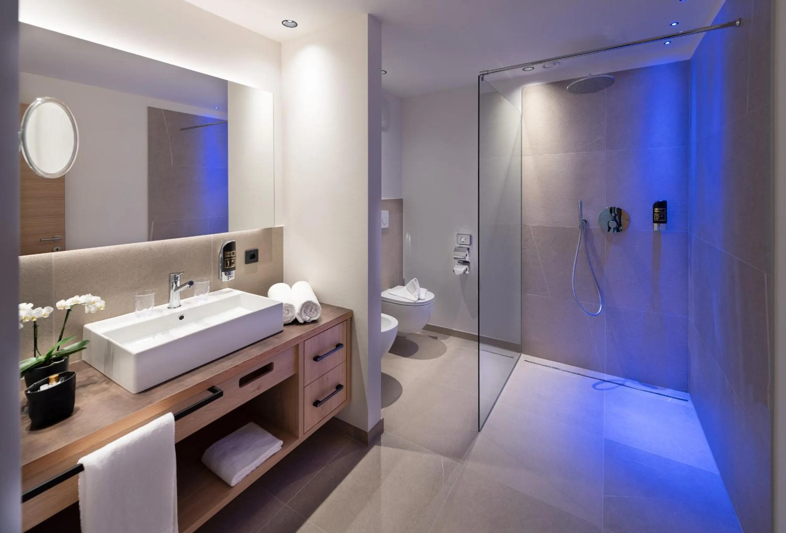 Bathroom in Hotel Christof