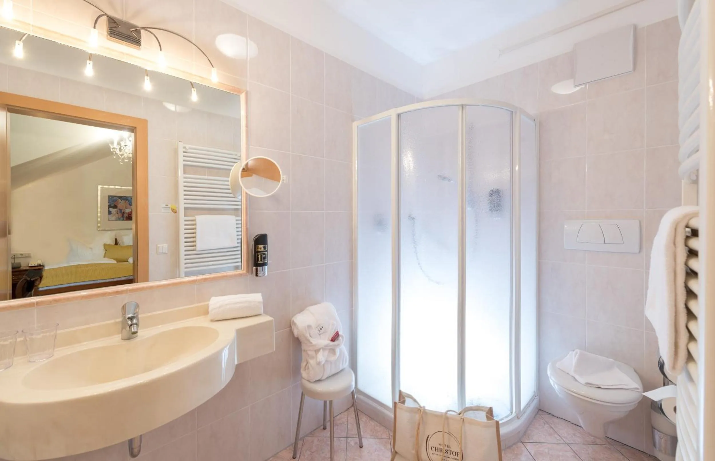 Bathroom in Hotel Christof