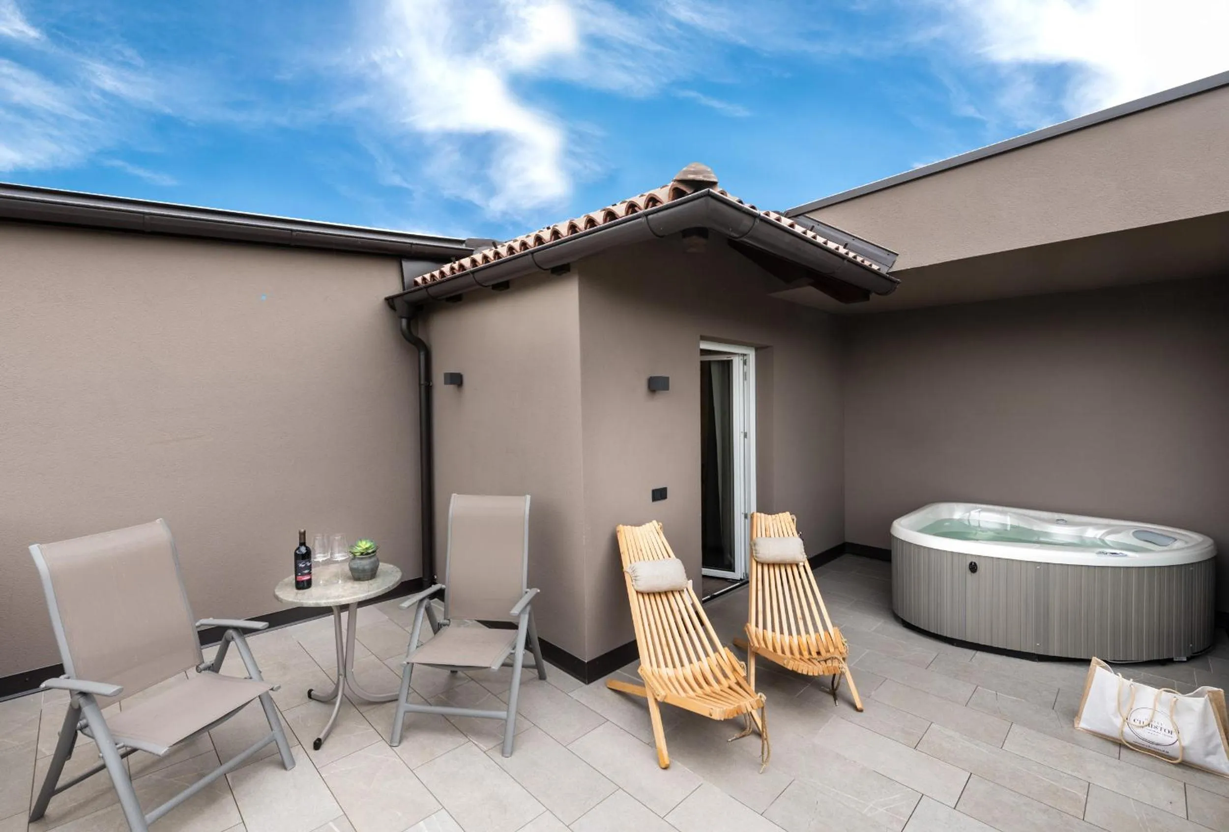 Balcony/Terrace in Hotel Christof