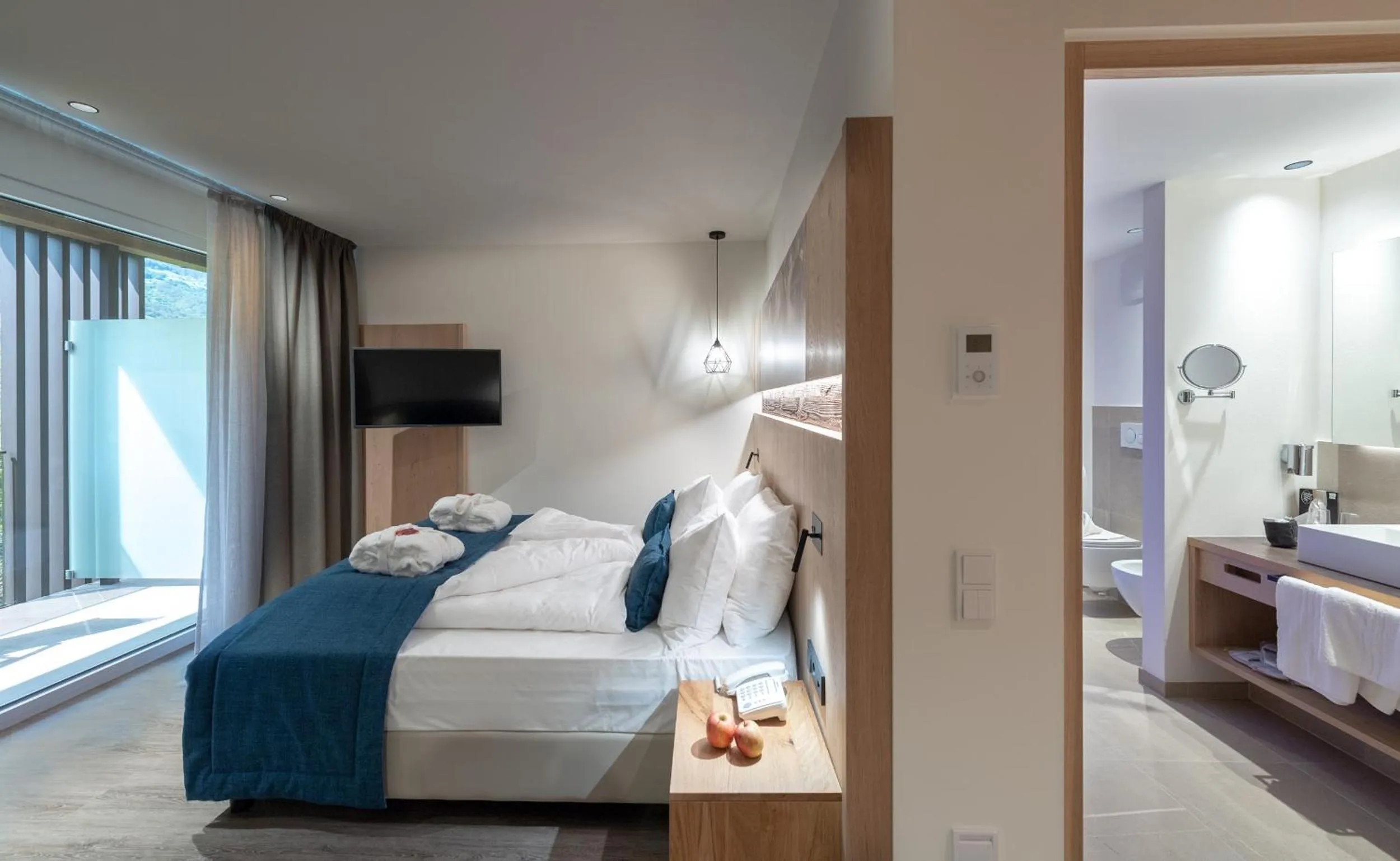 Bedroom, Bed in Hotel Christof