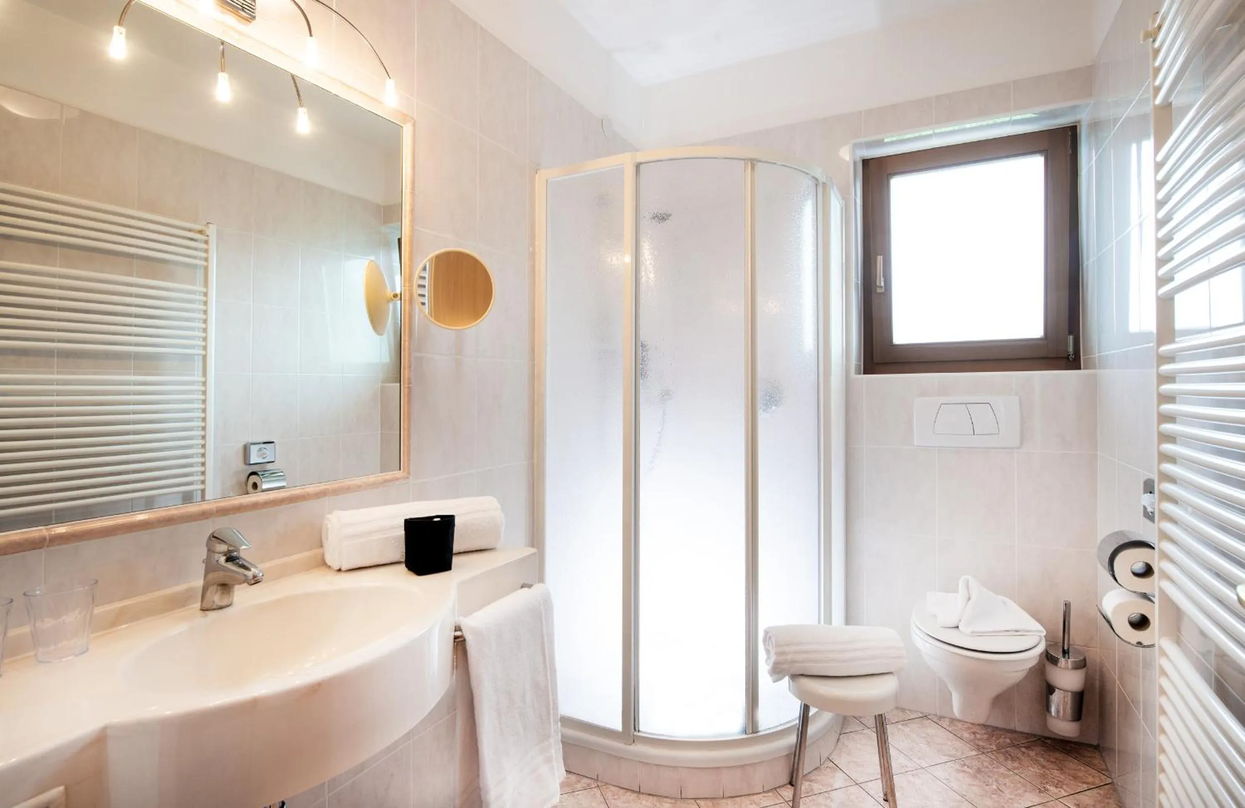 Bathroom in Hotel Christof