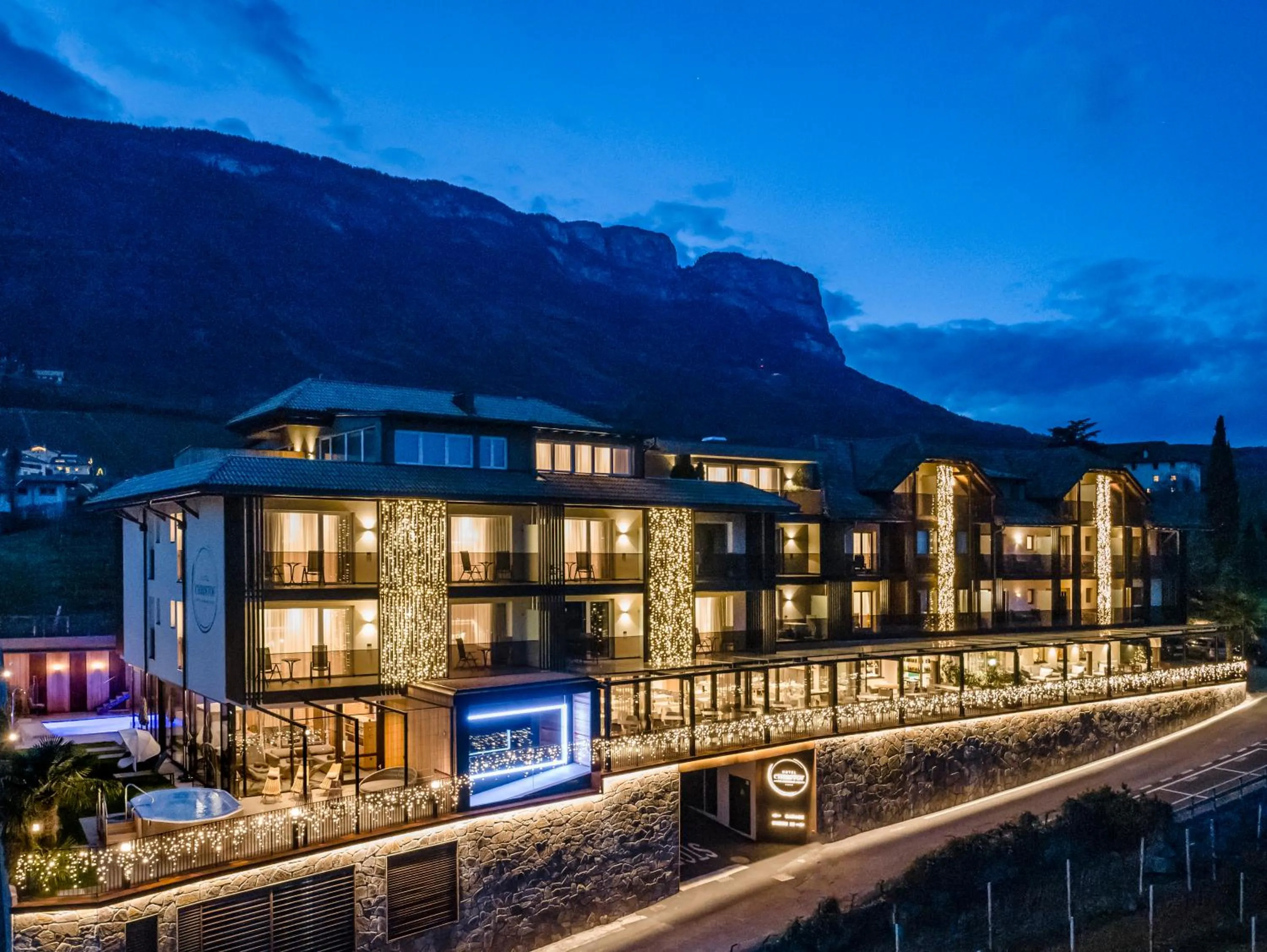 Facade/entrance in Hotel Christof