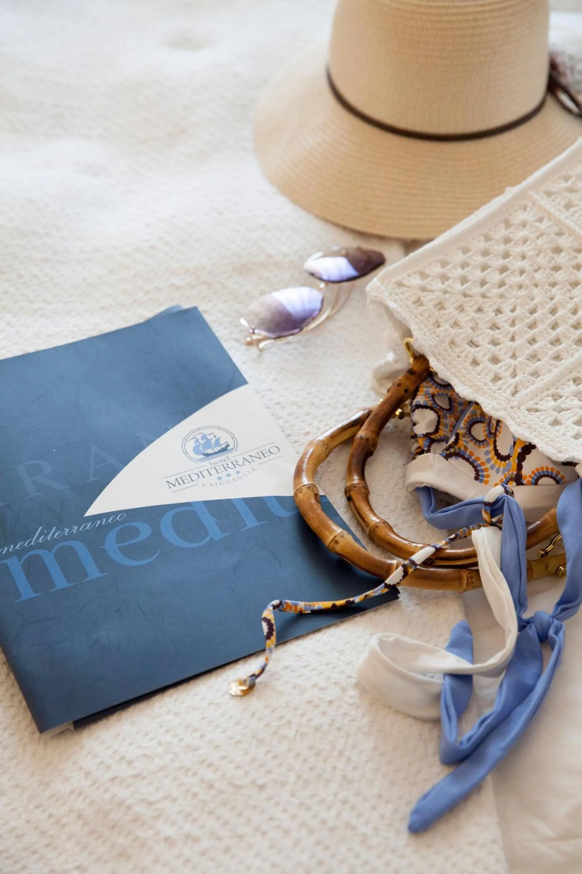 Decorative detail in Hotel Mediterraneo