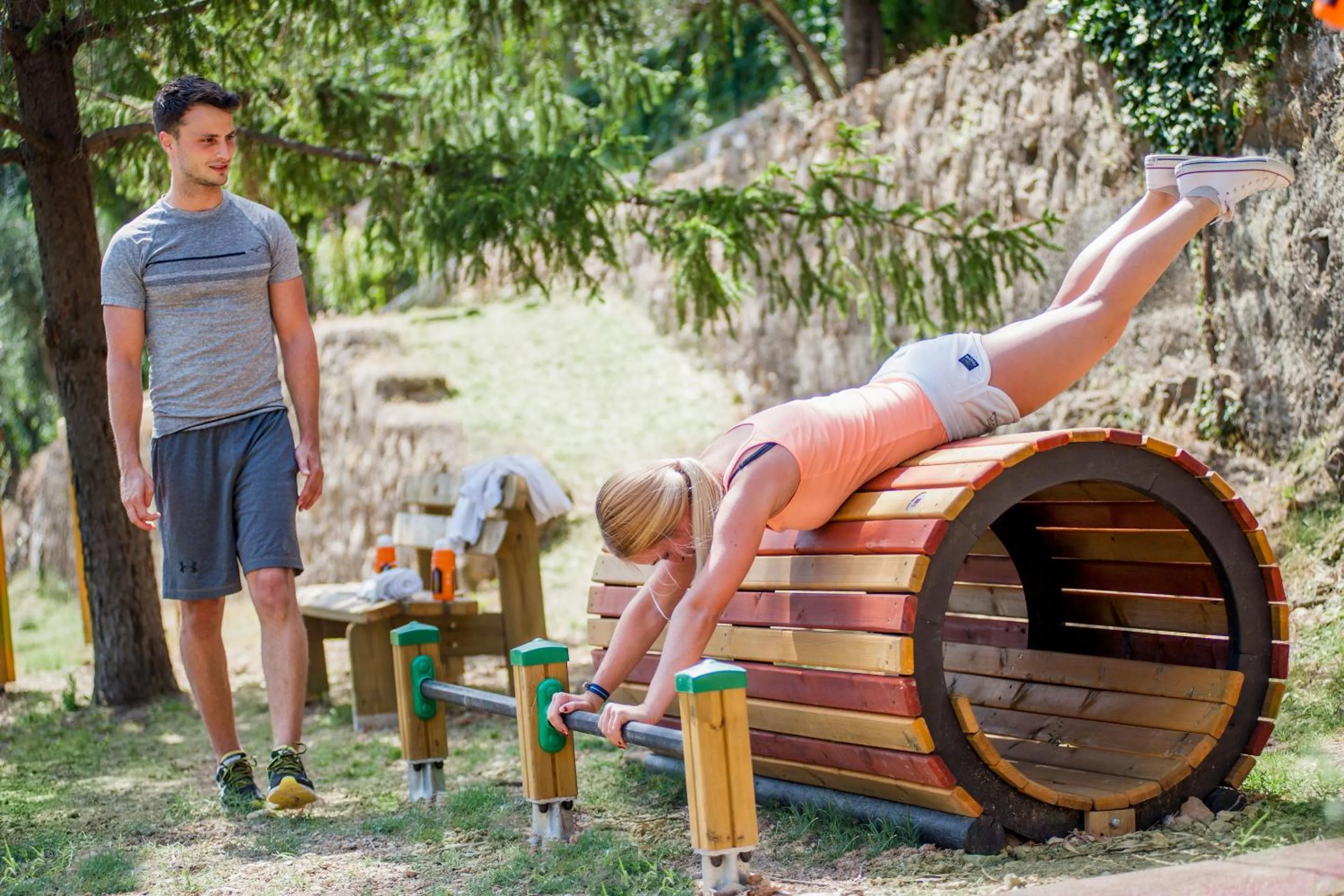 Natural landscape in Hotel Mediterraneo