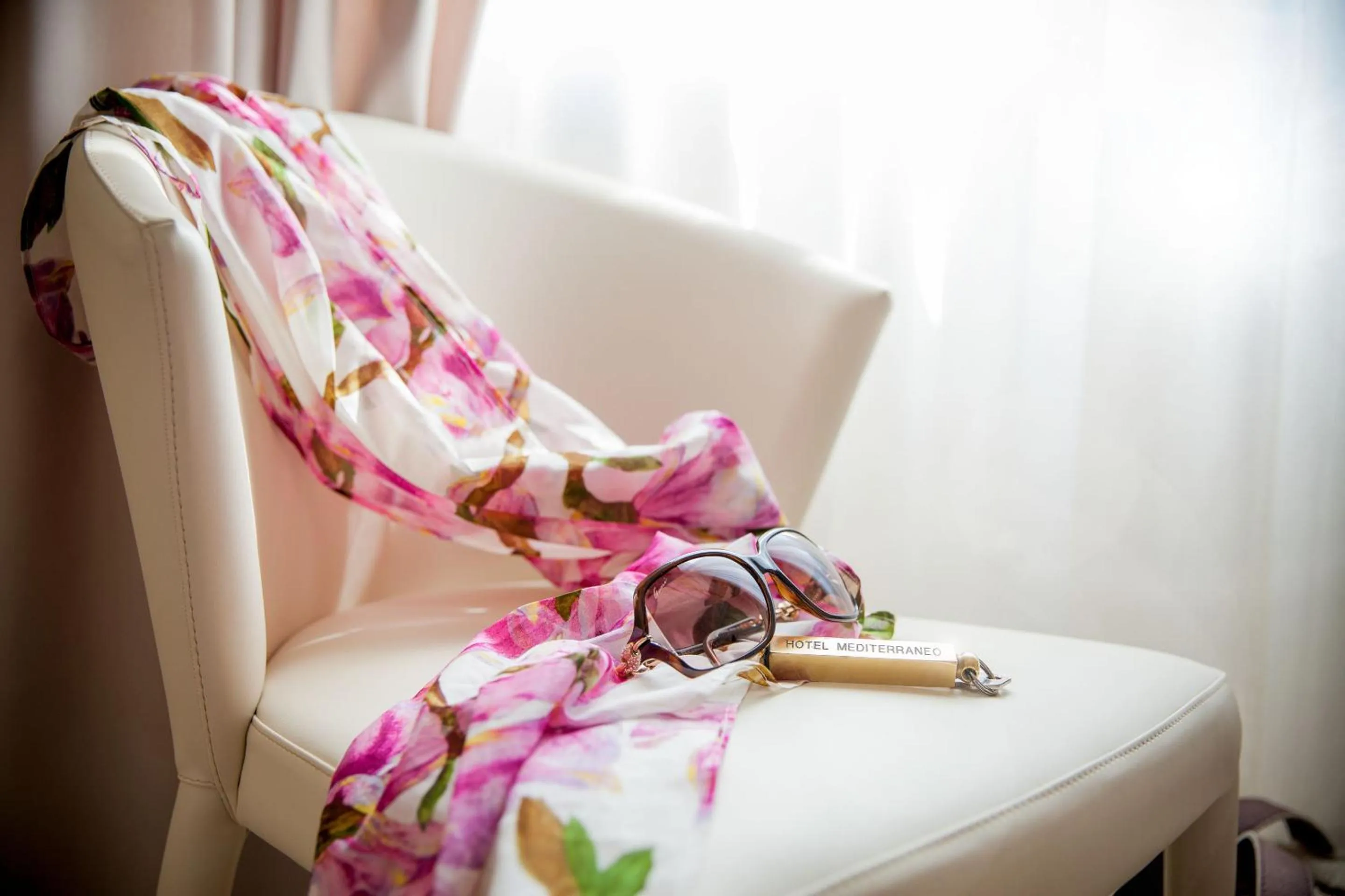 Decorative detail in Hotel Mediterraneo