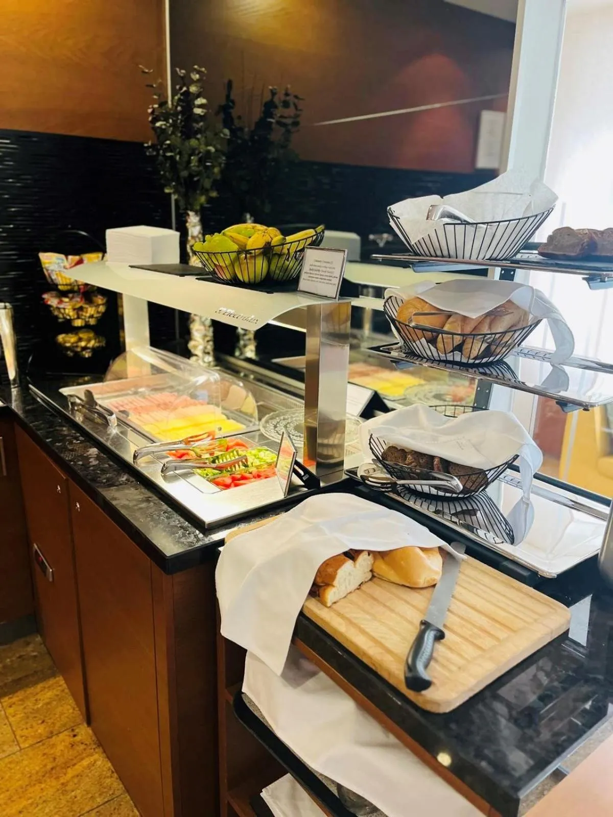 Breakfast in Mikado Hotel