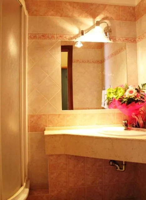 Bathroom in Albergo Aurora