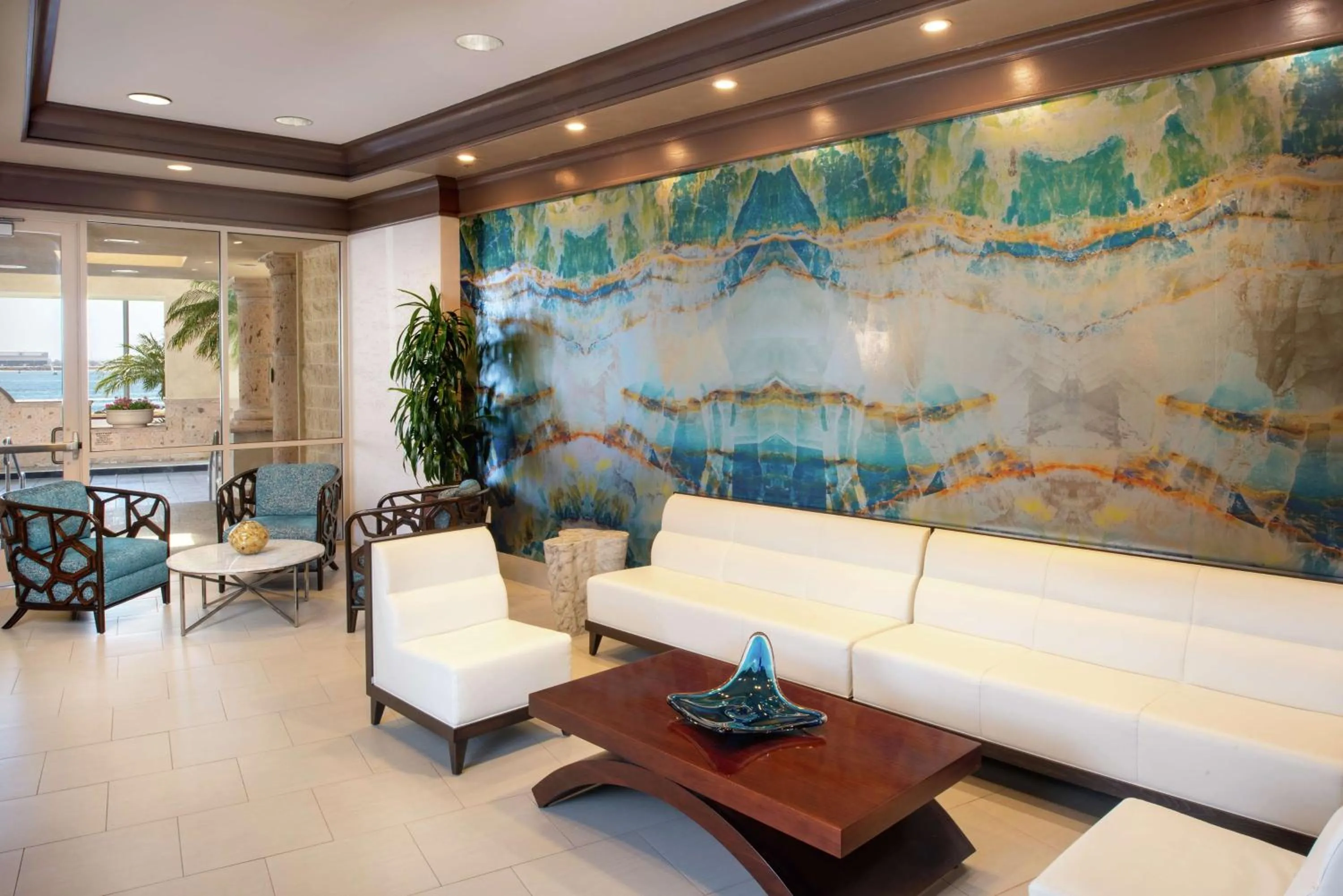 Lobby or reception in Hilton San Diego Airport/Harbor Island