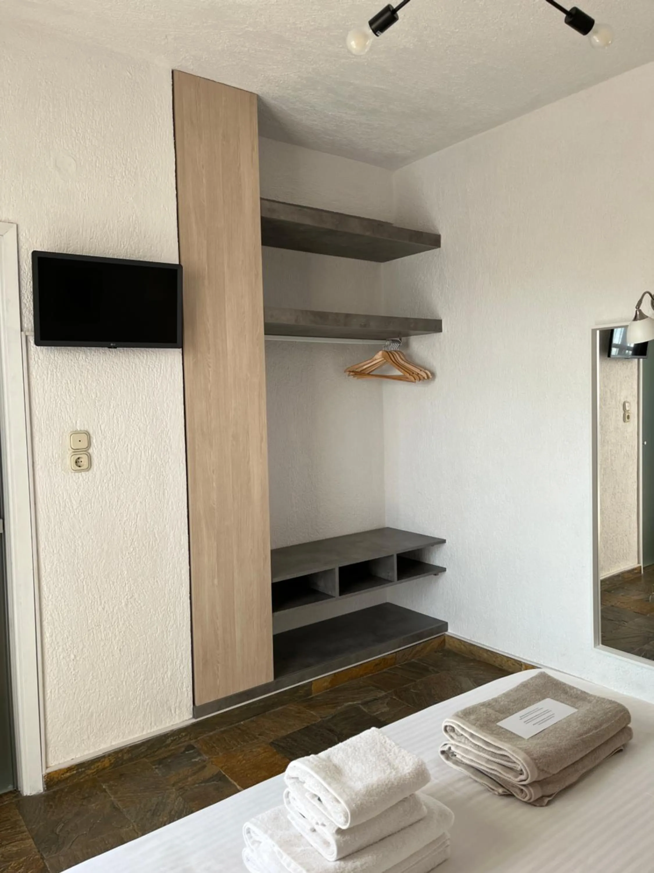 Bed in Panormos Beach Hotel Skopelos